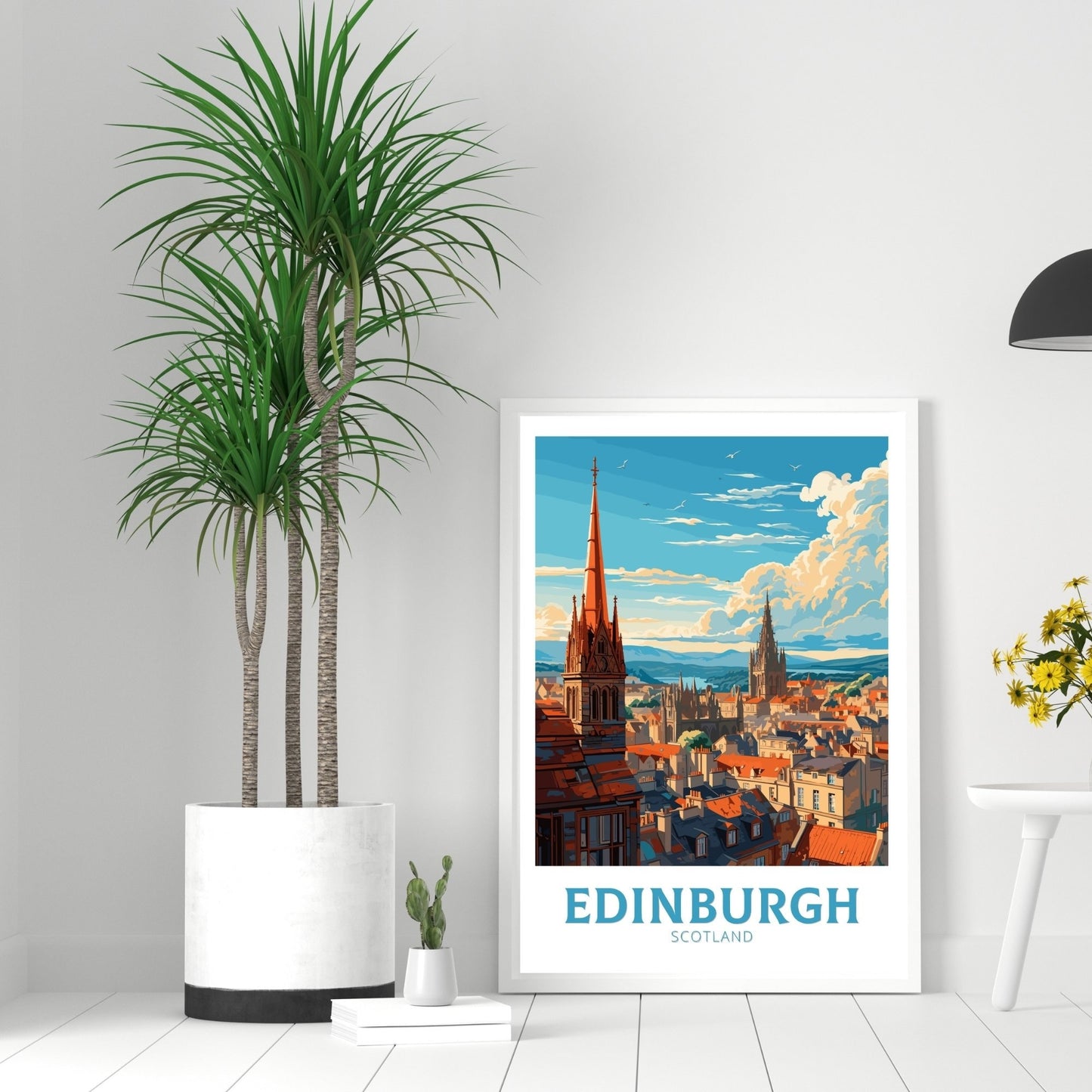 Edinburgh Travel Poster