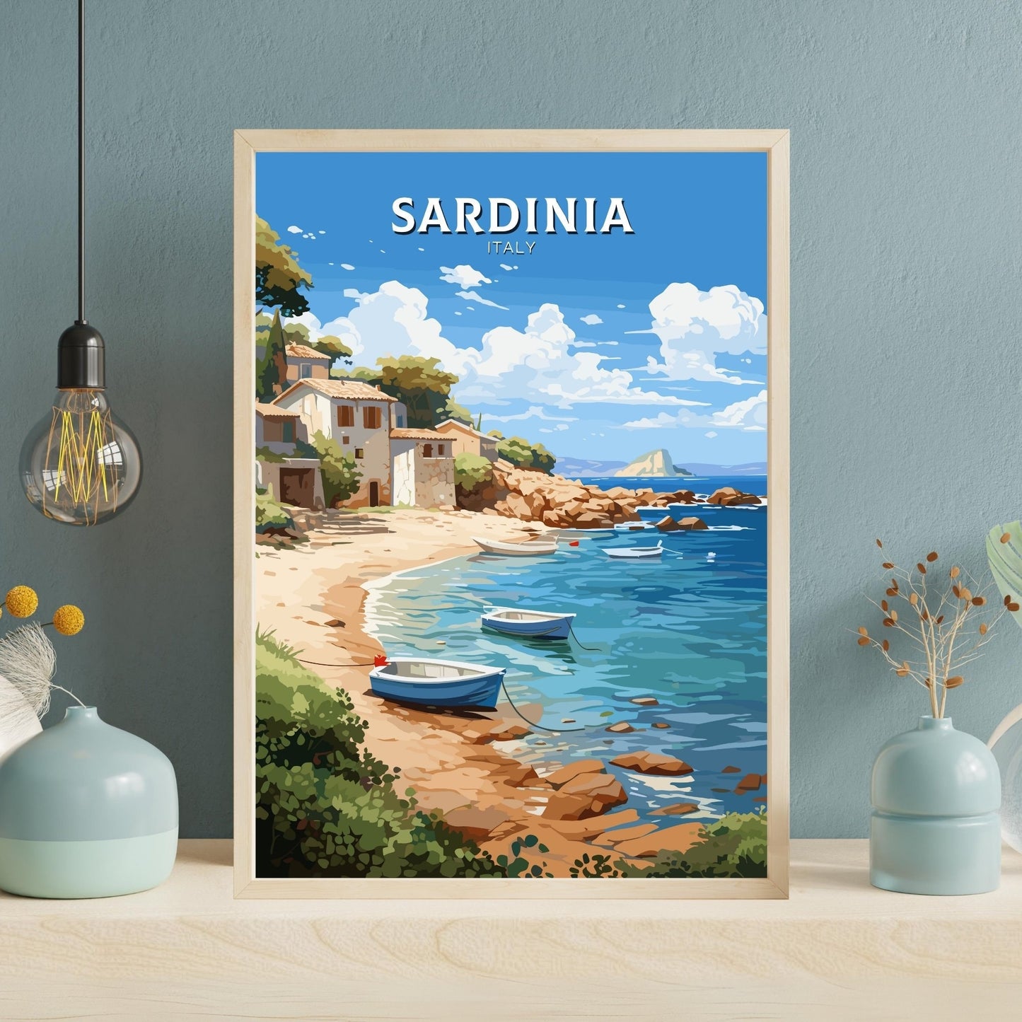 Sardinia Poster