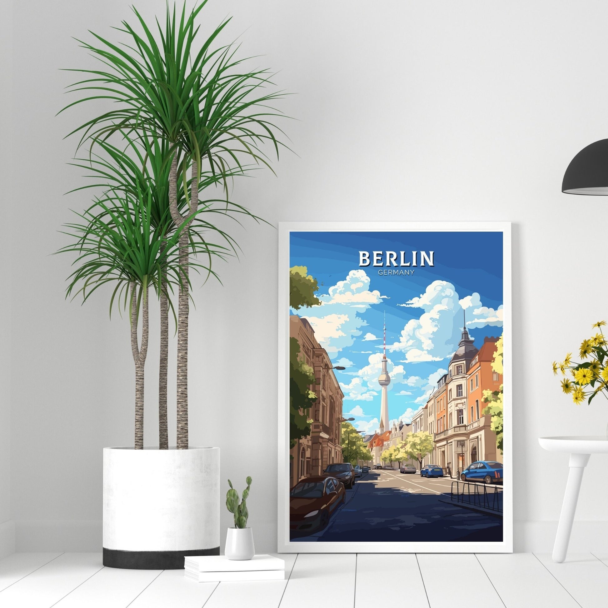 Berlin Skyline Artwork