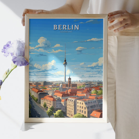 Berlin Skyline Artwork