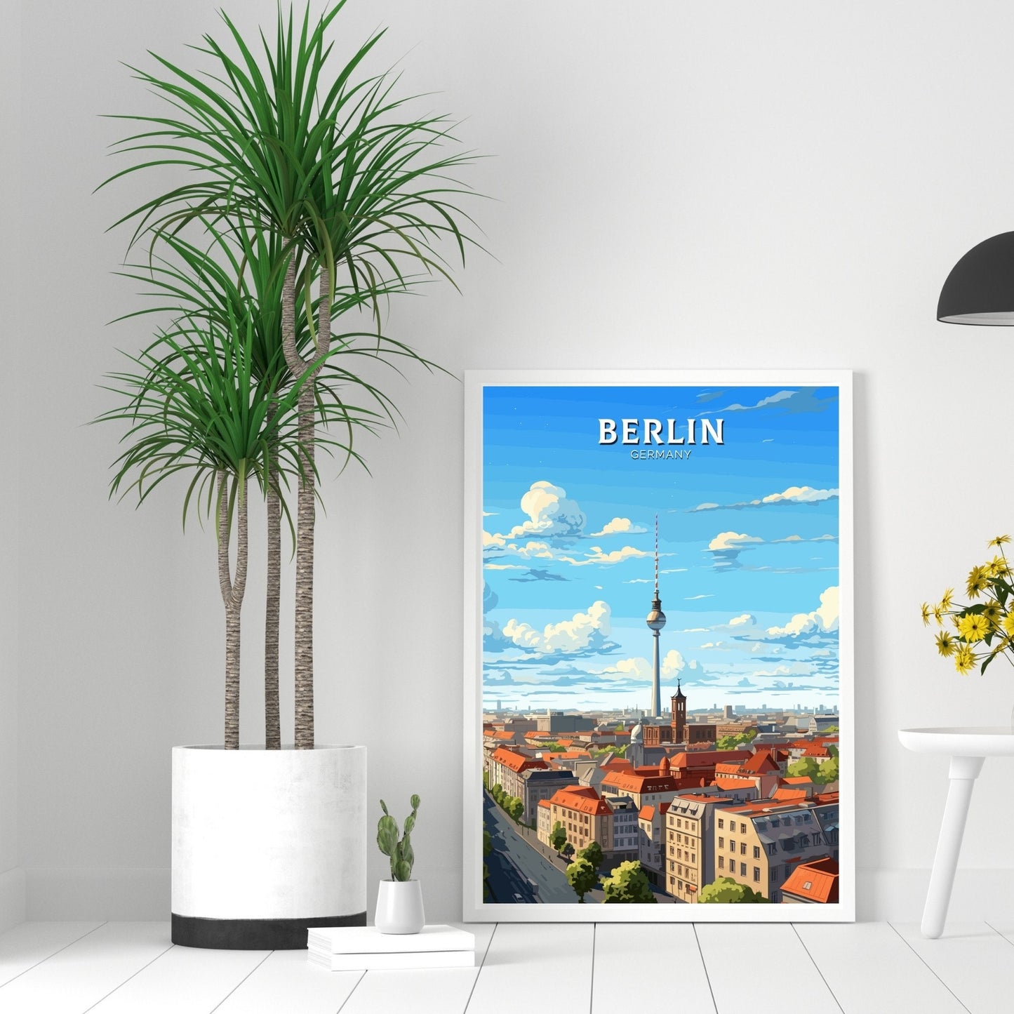 Berlin Skyline Artwork