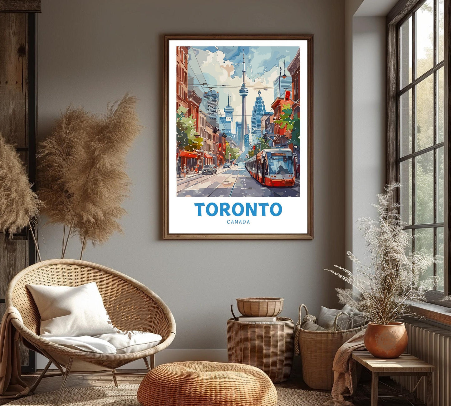 Toronto Skyline Print