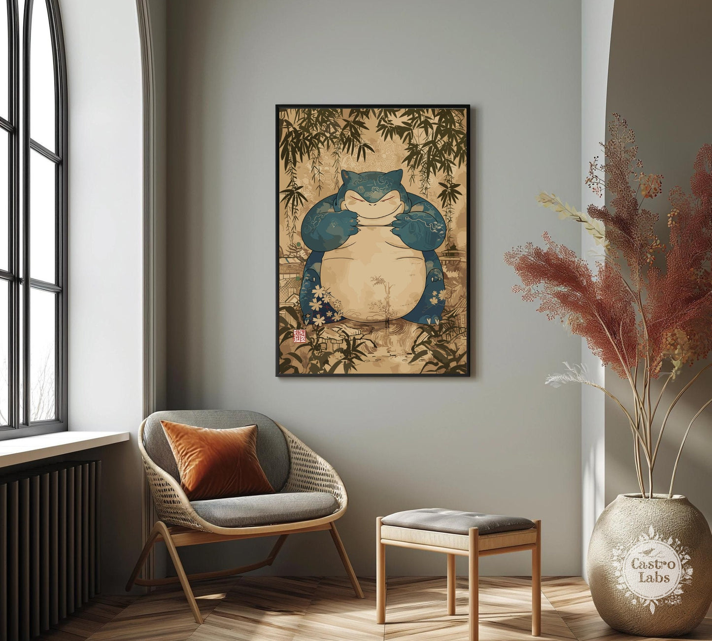 Snorlax Poster