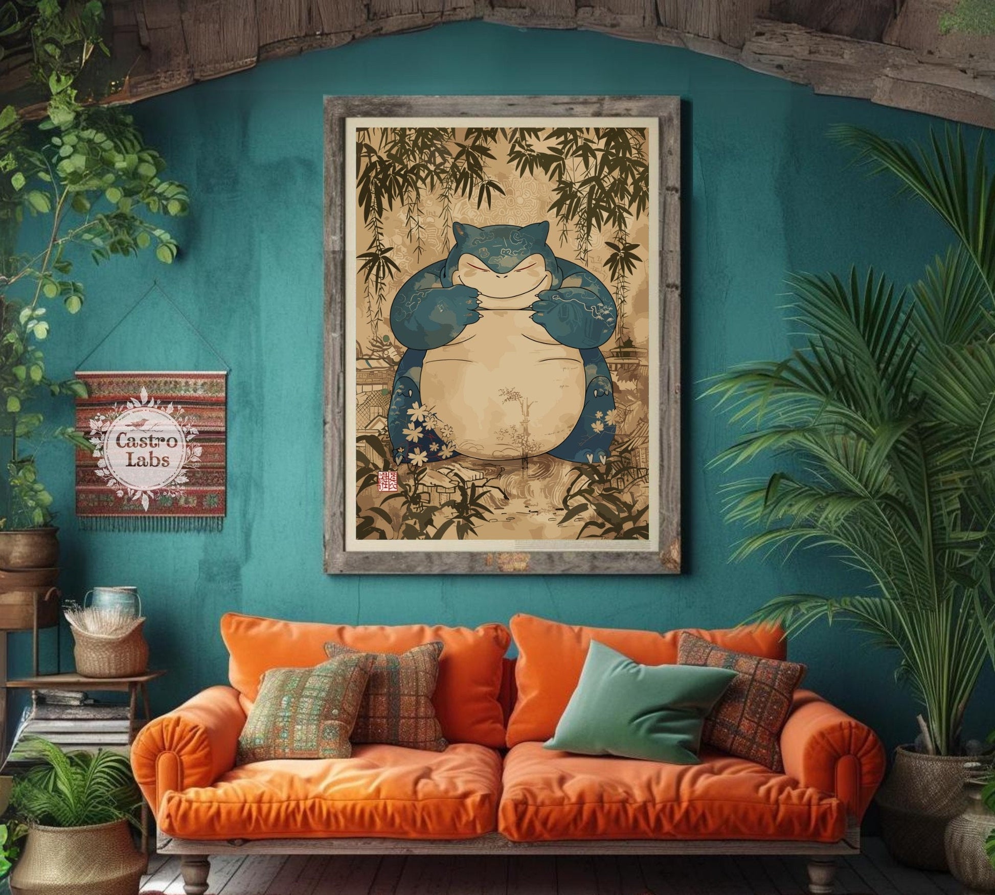 Snorlax Poster