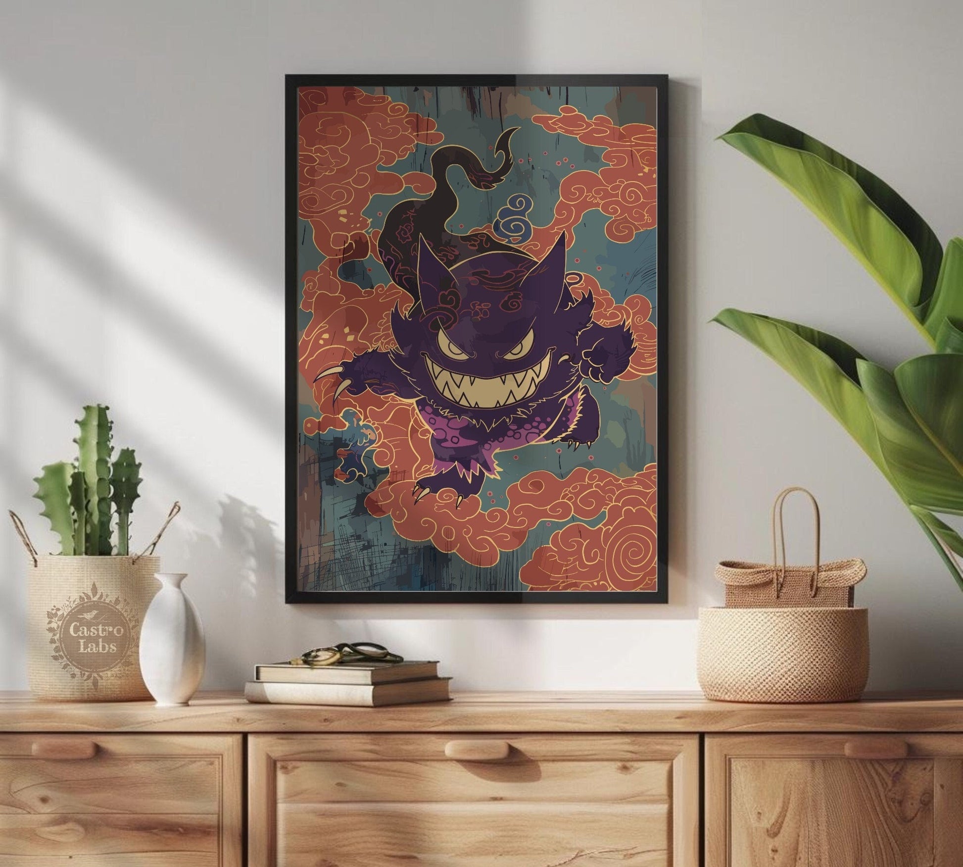 Pokemon Gengar Poster