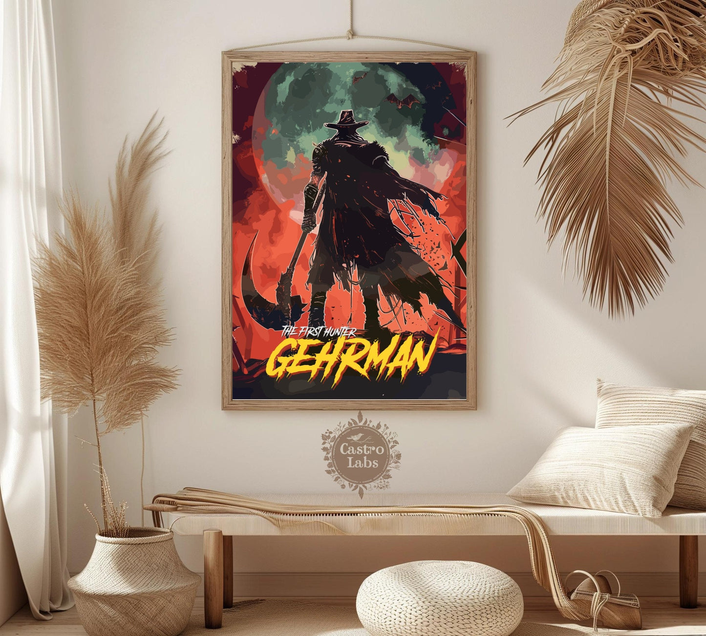 Gehrman the First Hunter Poster