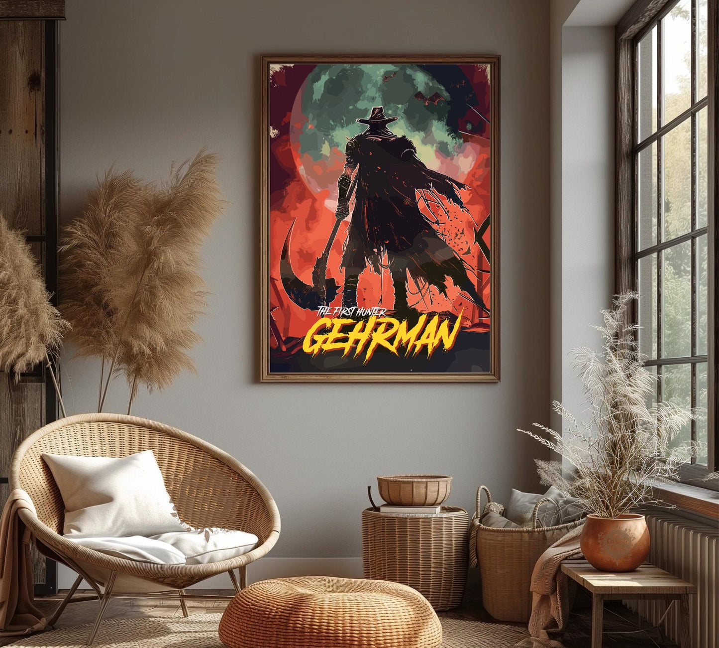 Gehrman the First Hunter Poster