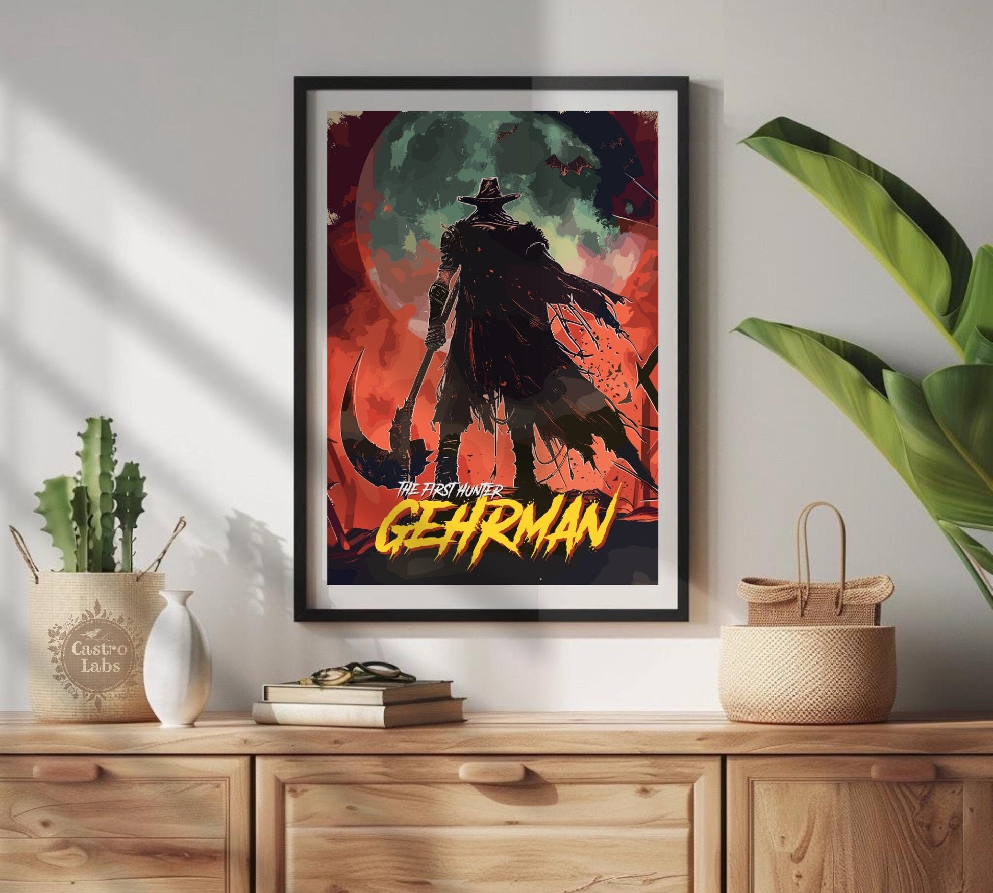 Gehrman the First Hunter Poster