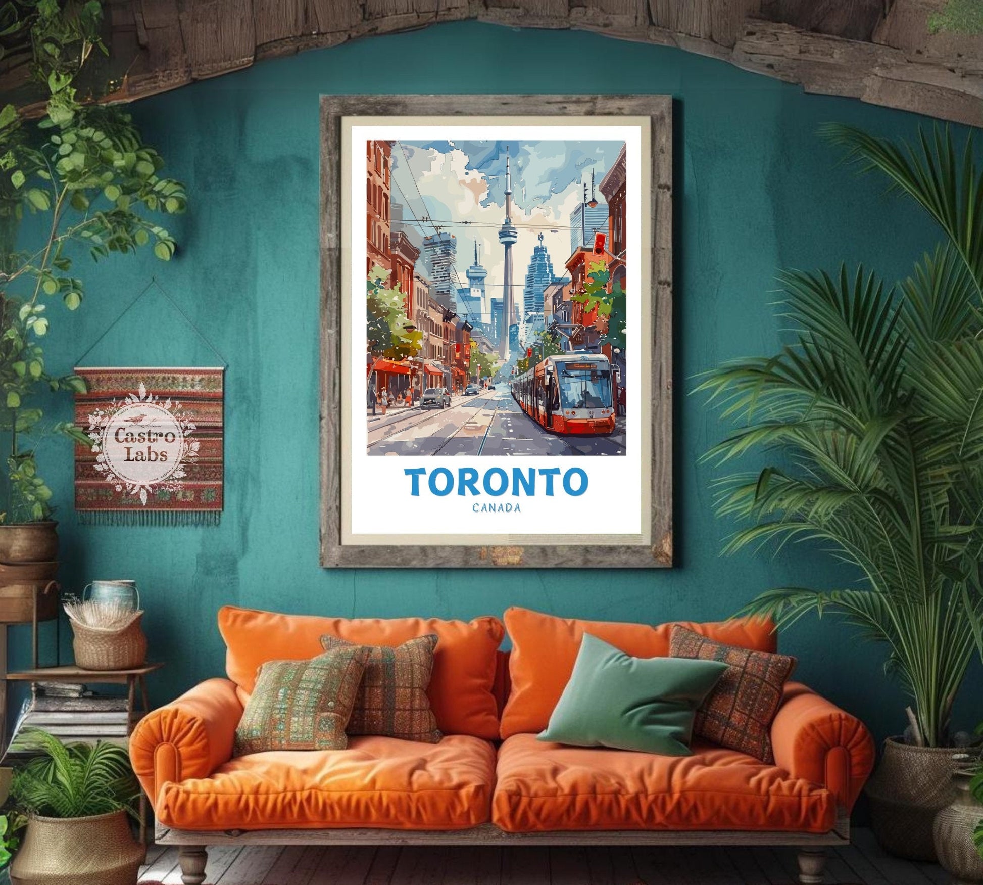 Toronto Skyline Print