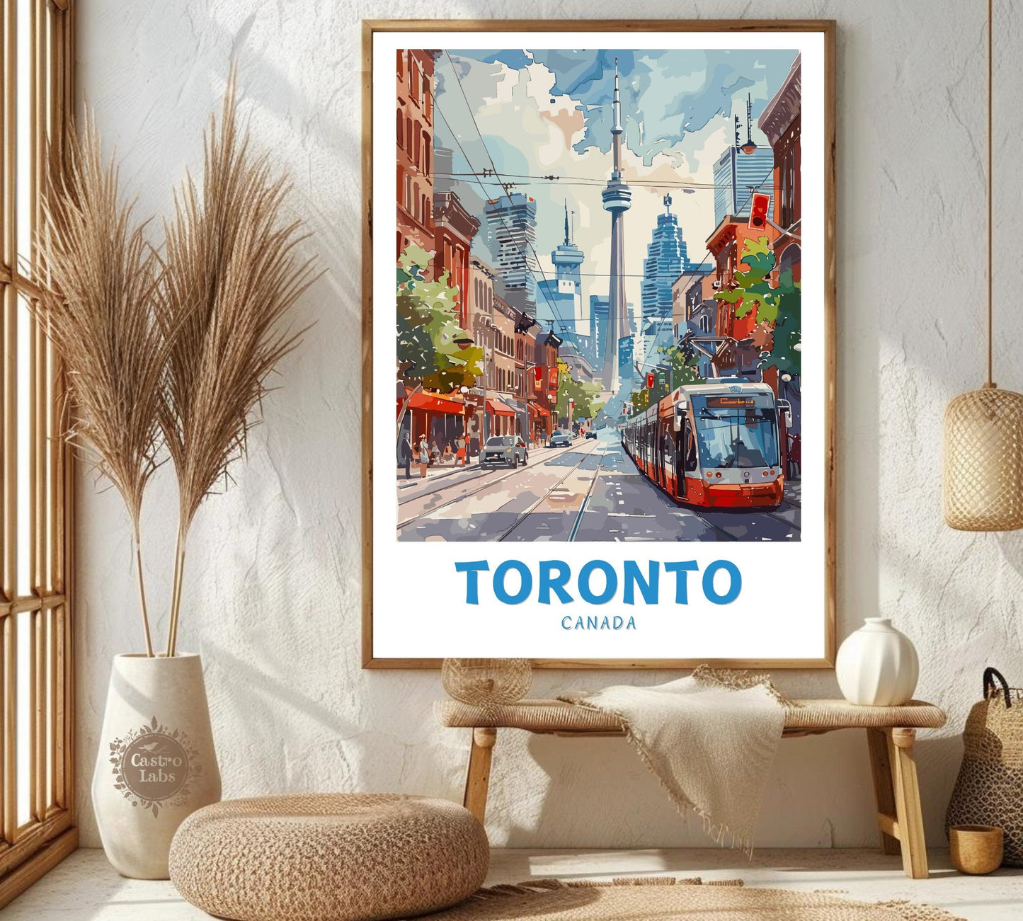 Toronto Skyline Print