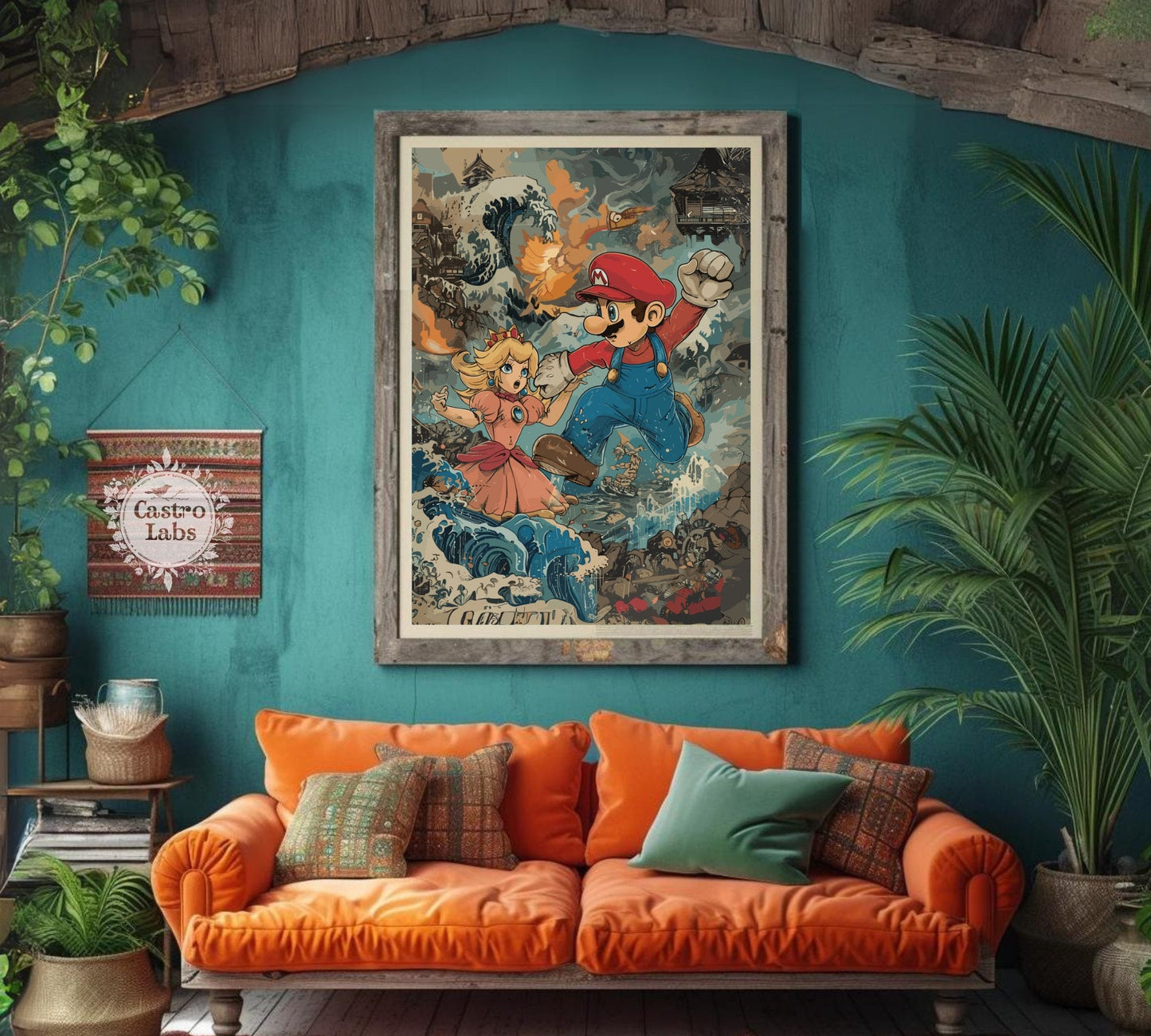 Princess Peach and Mario Adventures - Super Princess Peach Poster