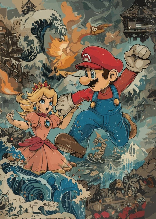 Princess Peach and Mario Adventures - Super Princess Peach Poster