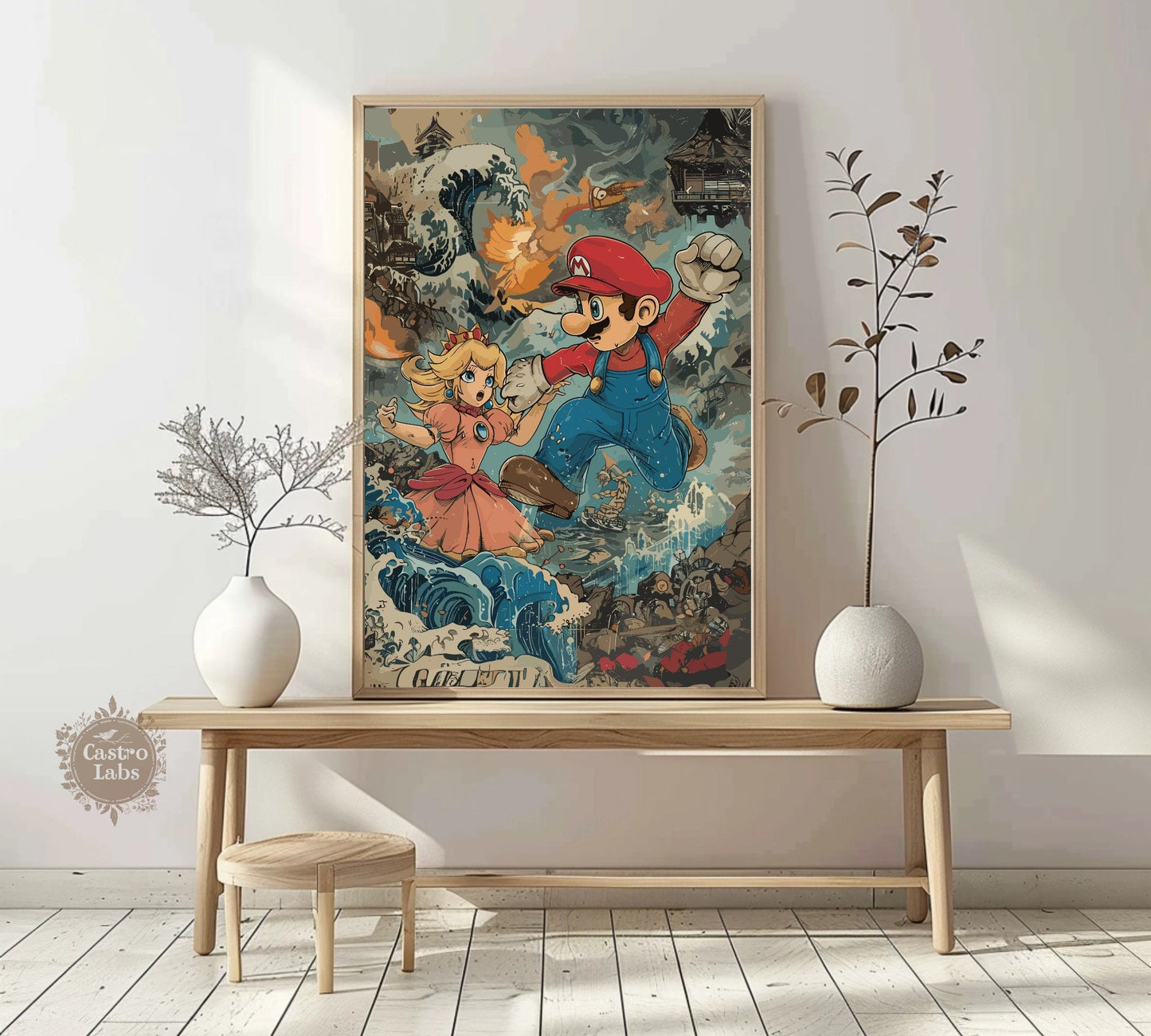 Princess Peach and Mario Adventures - Super Princess Peach Poster