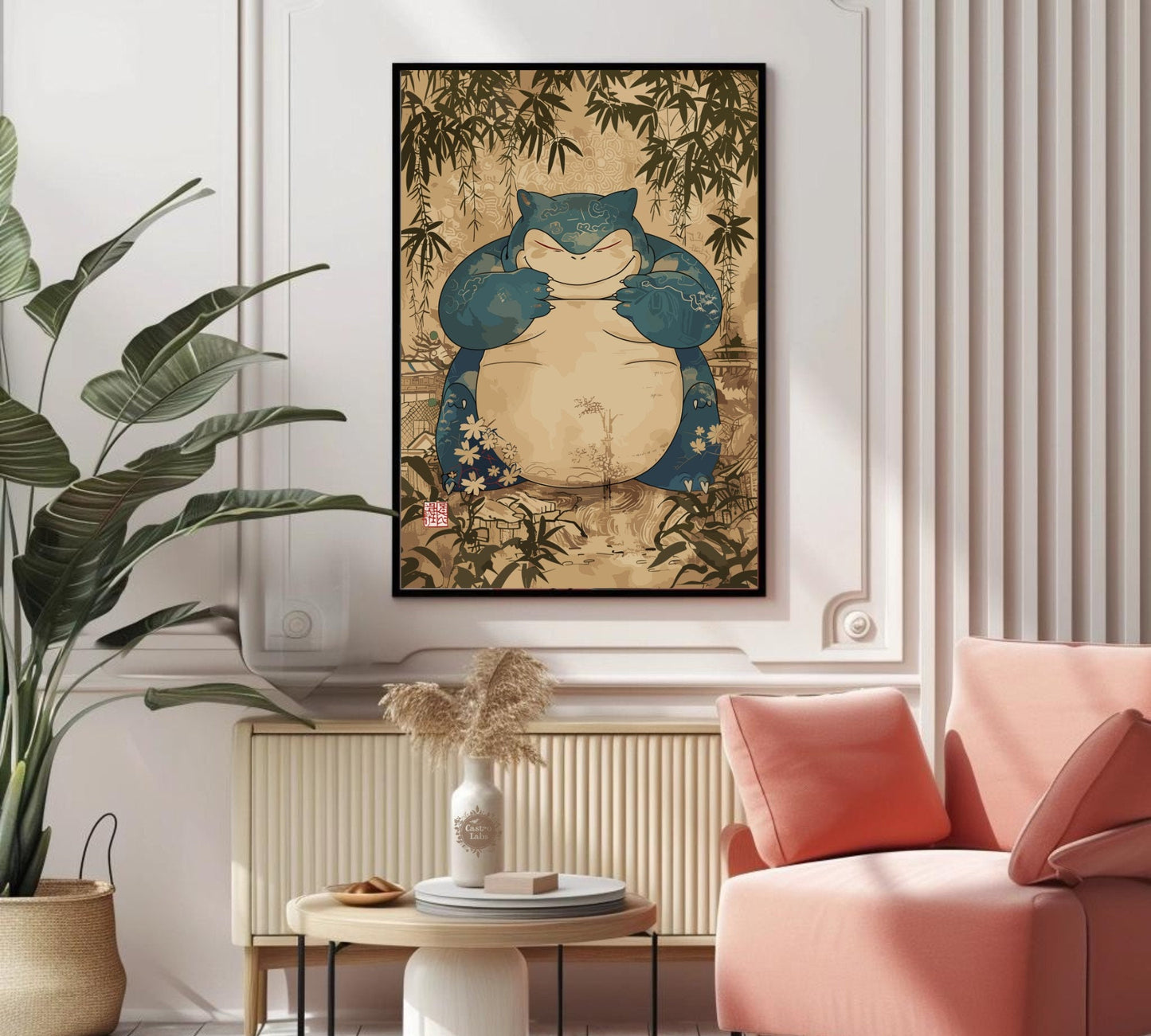 Snorlax Poster