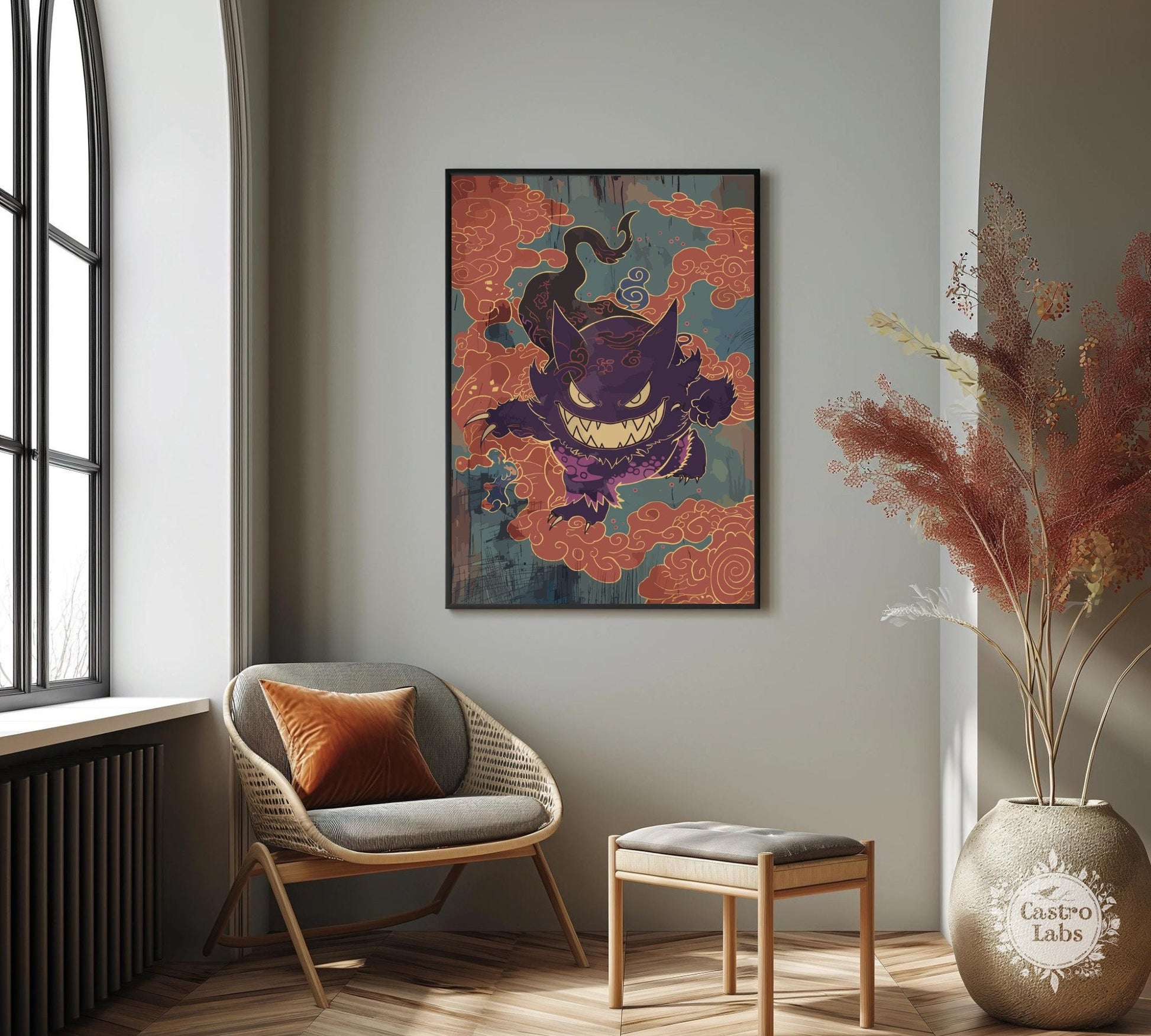 Pokemon Gengar Poster