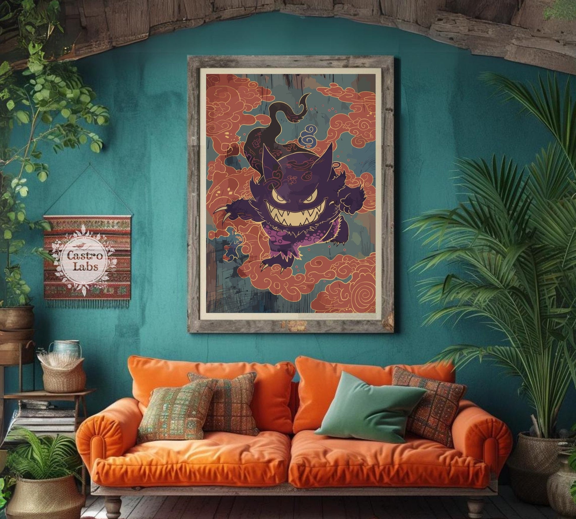 Pokemon Gengar Poster