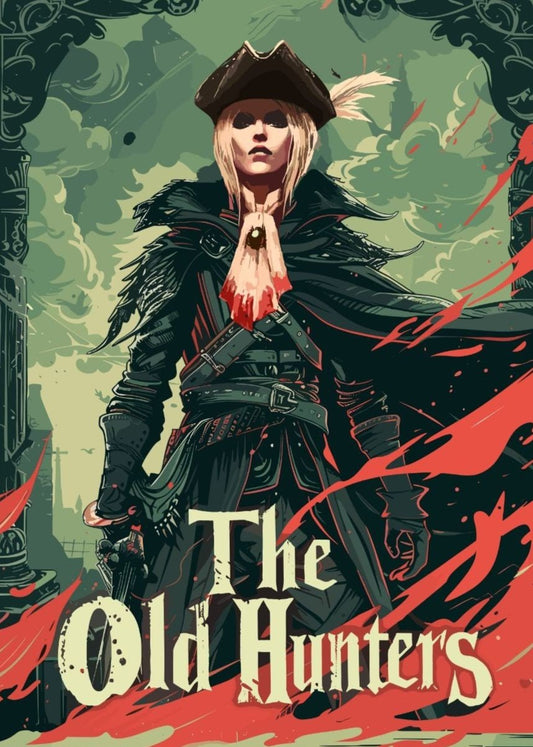 The Old Hunters - Lady Maria Poster. Videogame Art, Soulsborne Print