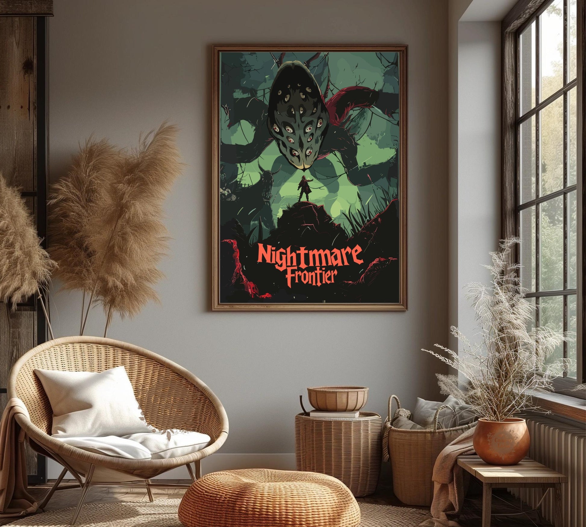 Nightmare Frontier - The Brain Mensis. Bloodborne Inspired Poster