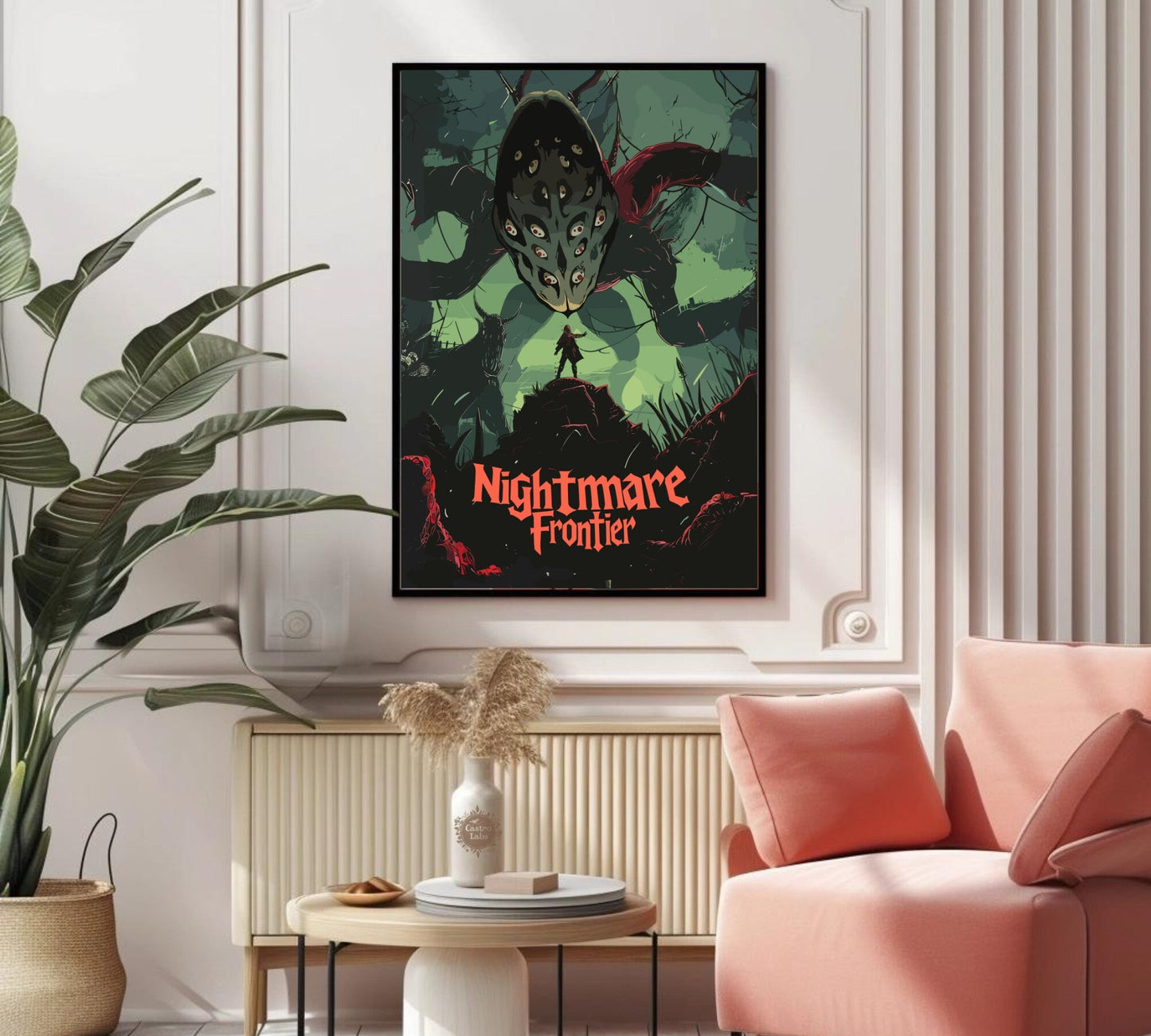 Nightmare Frontier - The Brain Mensis. Bloodborne Inspired Poster