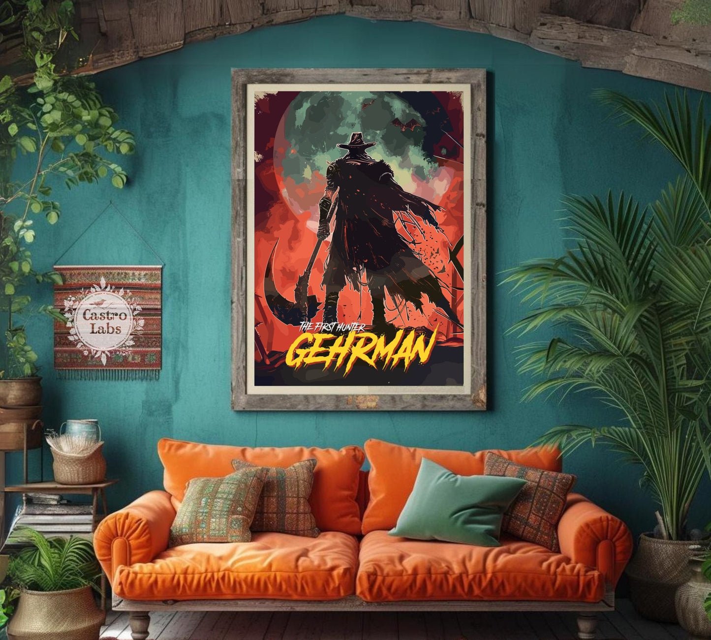 Gehrman the First Hunter Poster