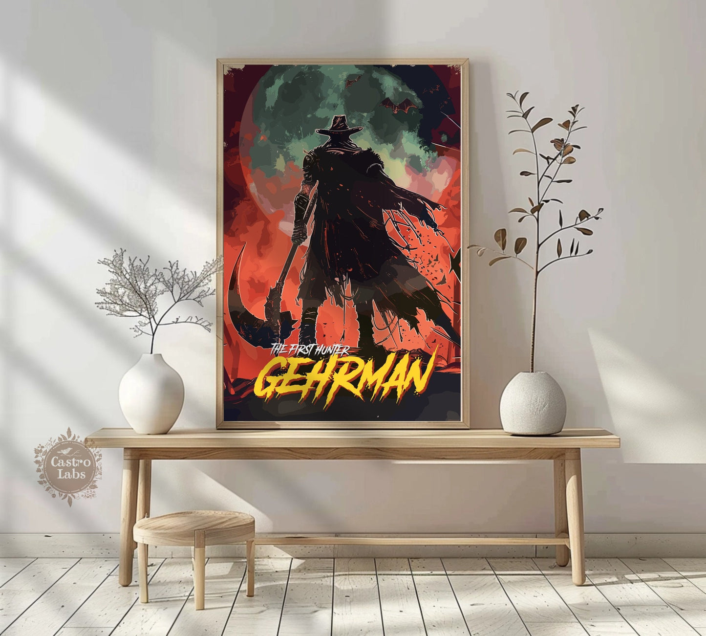 Gehrman the First Hunter Poster