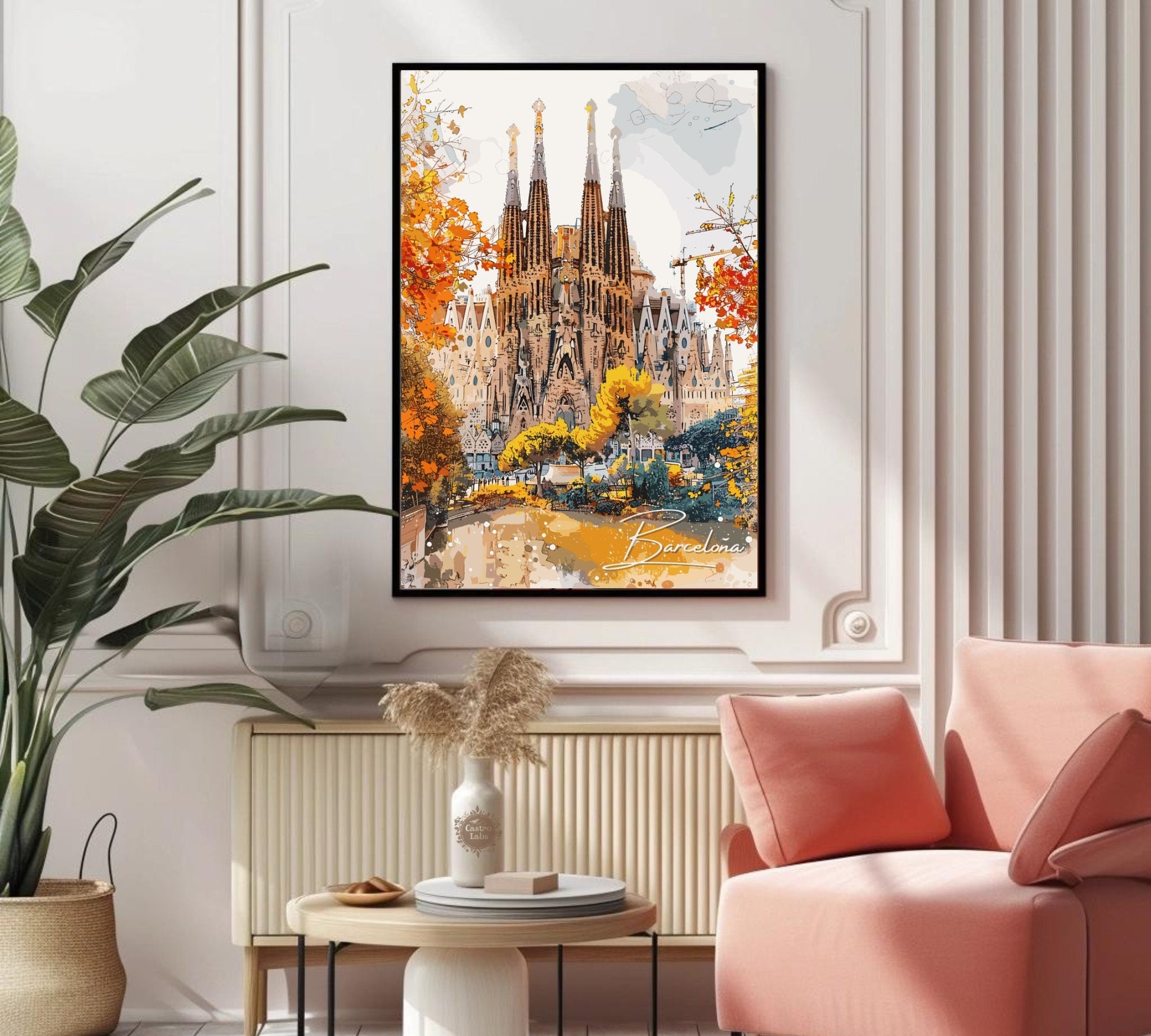 Barcelona Poster: Sagrada Familia Poster