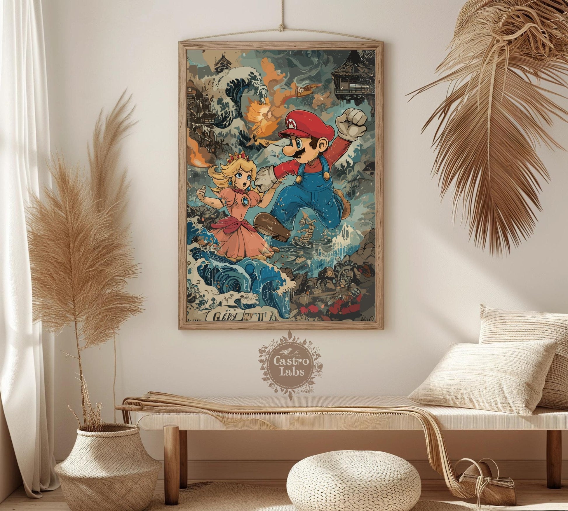 Princess Peach and Mario Adventures - Super Princess Peach Poster