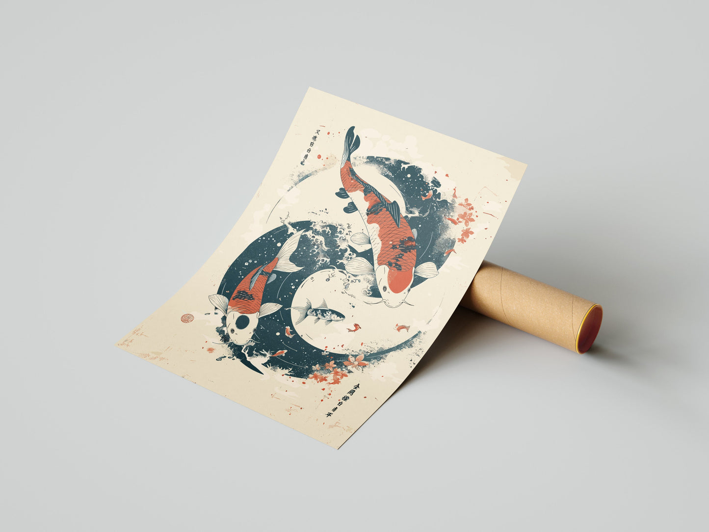 Koi Fish Poster - Japanese Koi Fish