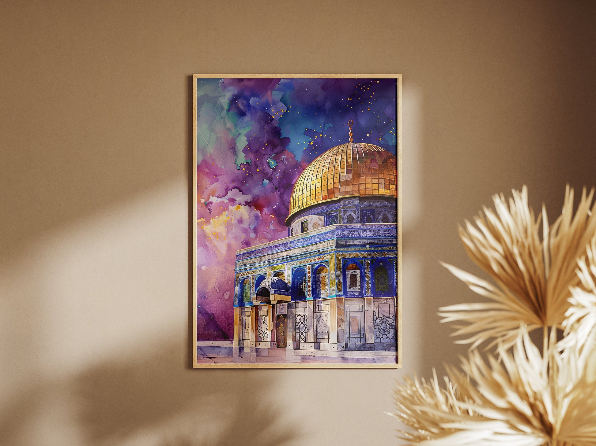 Al-aqsa mosque Print, Dome of Rock