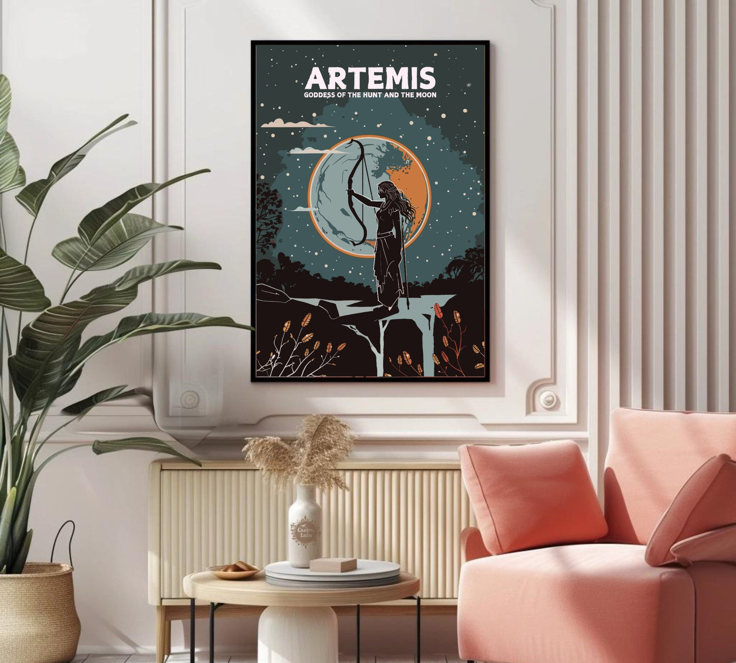 Artemis Poster, Artemis Godess Art, Greek Mythology Artemis