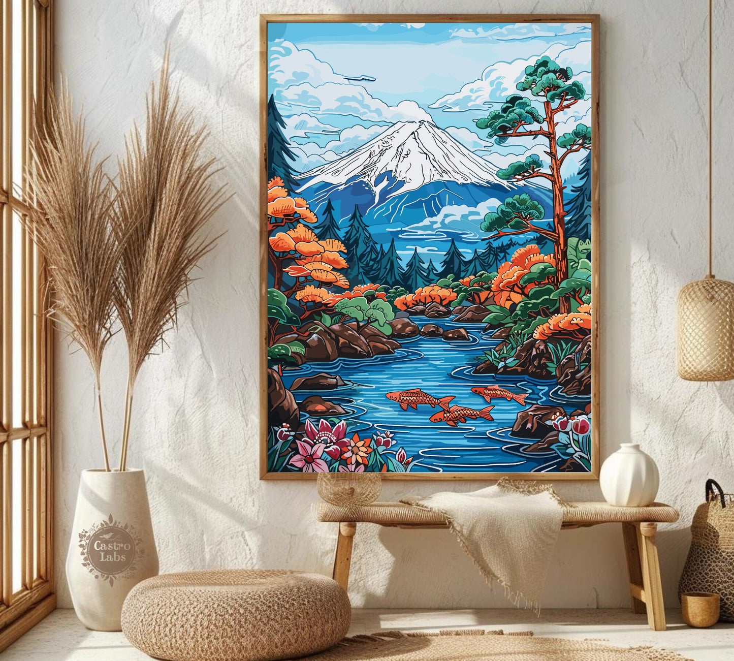 Mount Fuji Poster - Japanese Artwork