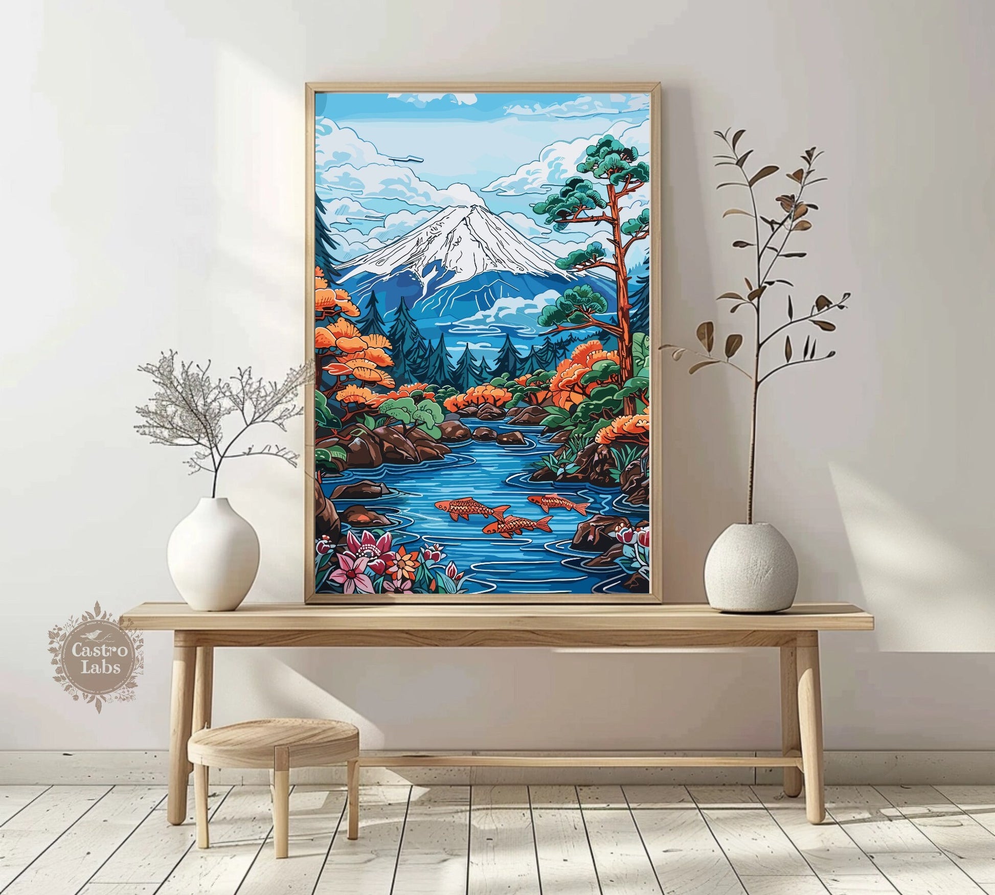 Mount Fuji Poster - Japanese Artwork