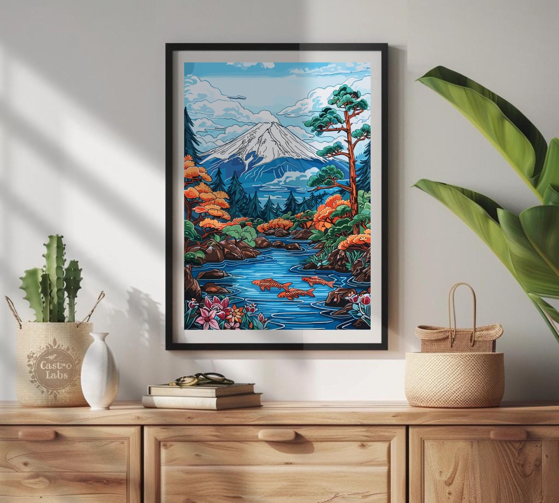 Mount Fuji Poster - Japanese Artwork