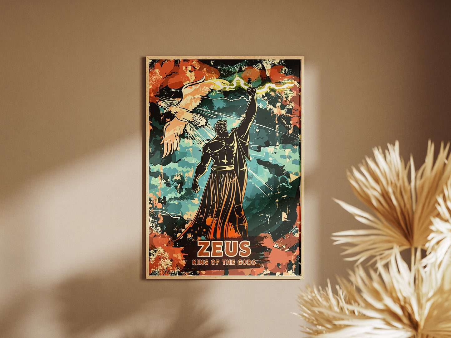 Zeus Poster, Greek God Zeus, Zeus God