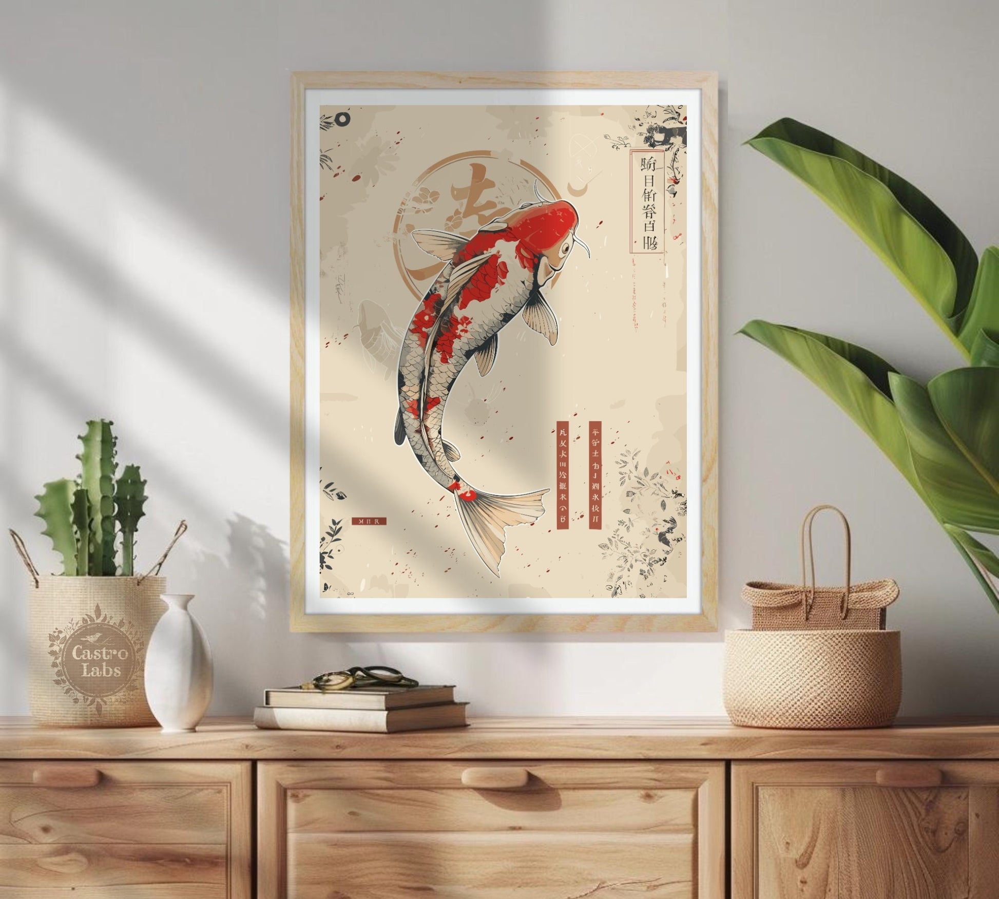 Japanese Koi Fish Poster - Japanese Koi Fish