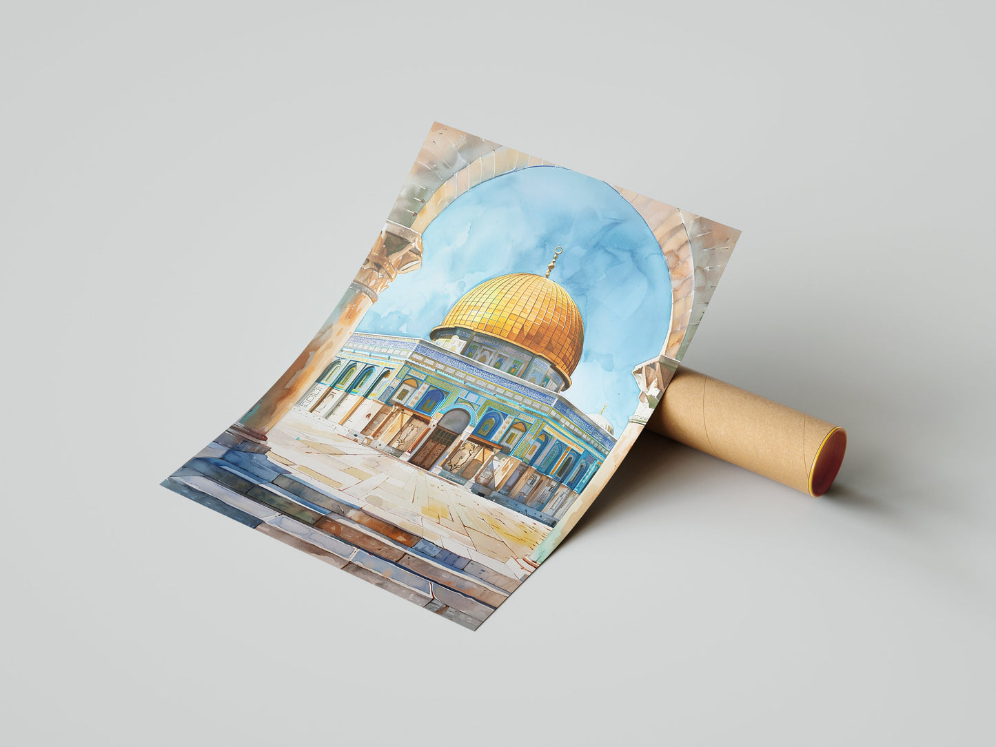 Al-aqsa mosque Poster, Dome of Rock