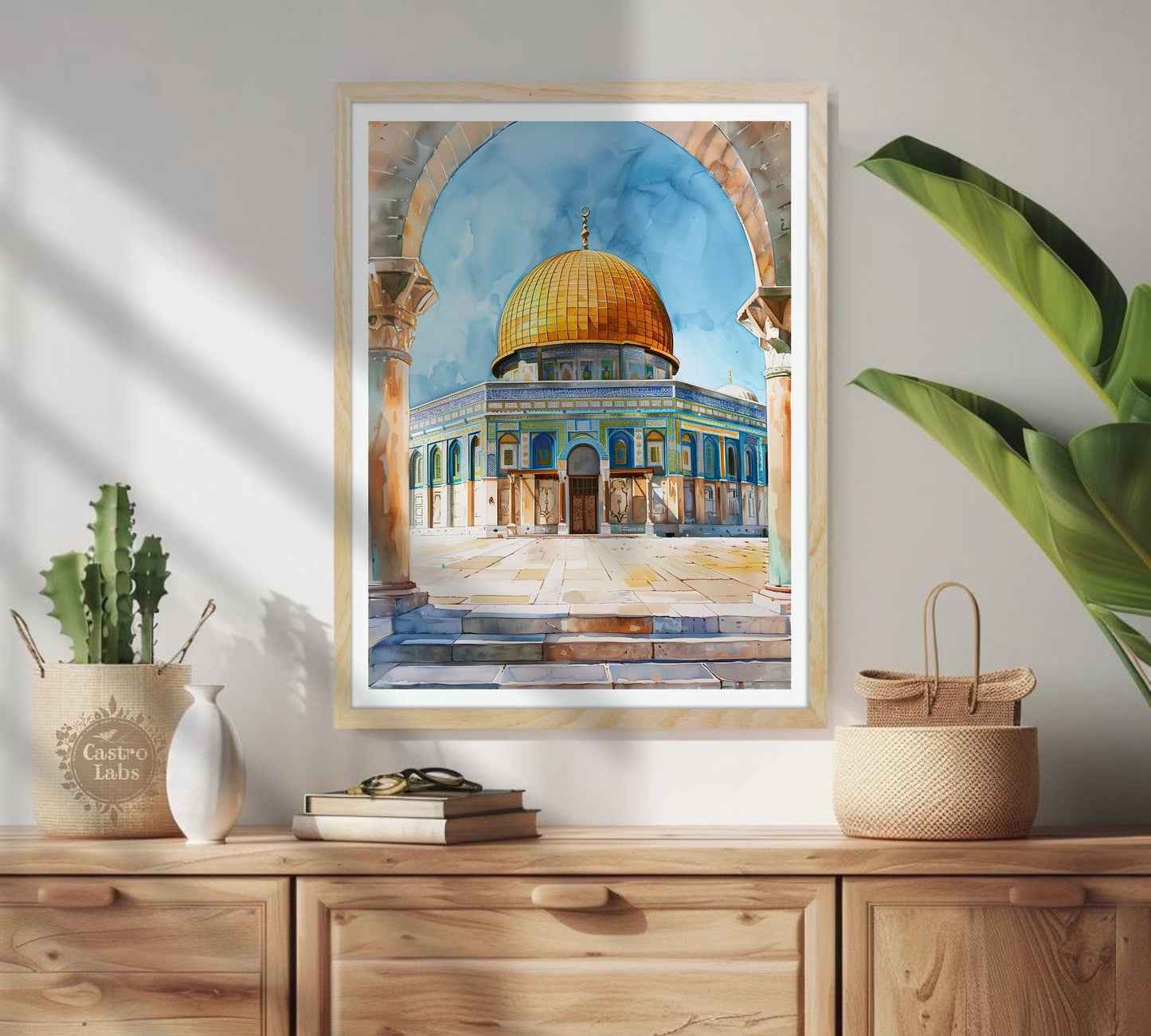 Al-aqsa mosque Poster, Dome of Rock