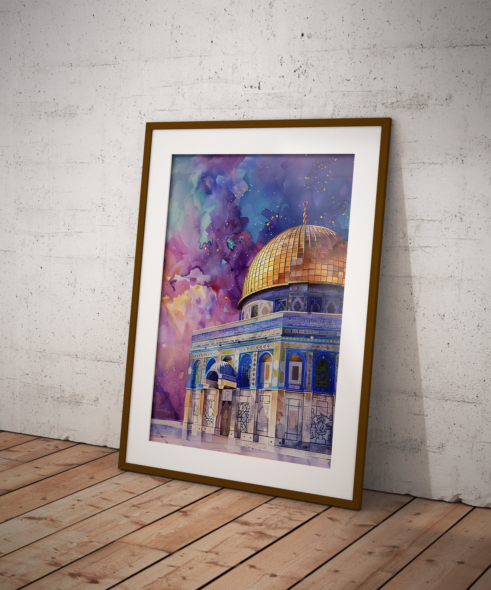 Al-aqsa mosque Print, Dome of Rock