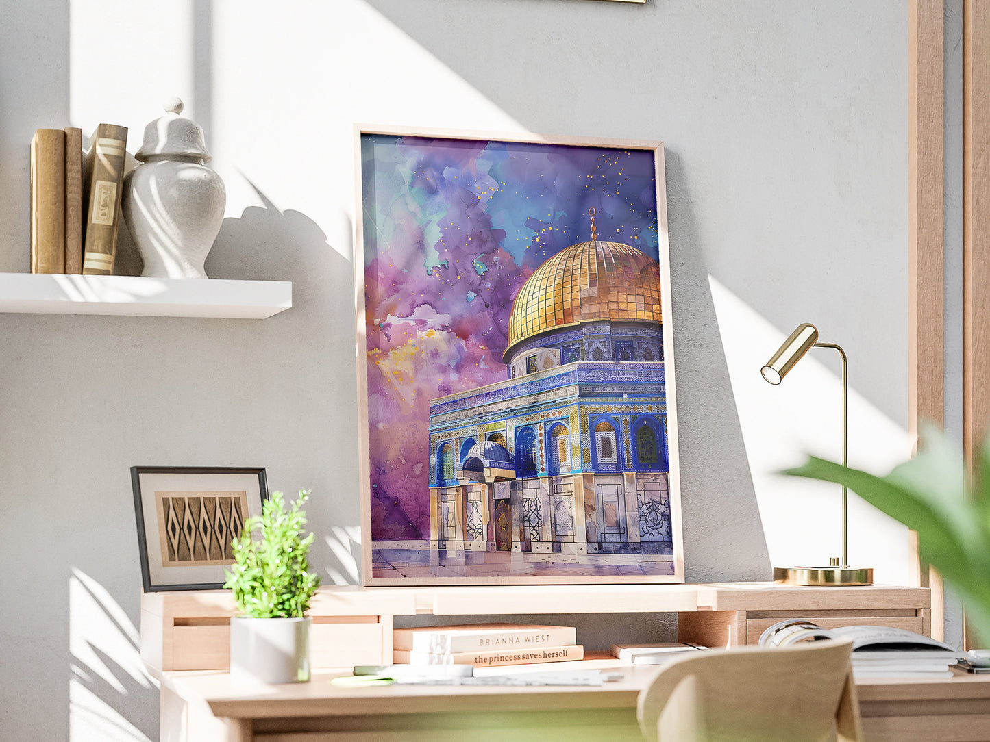 Al-aqsa mosque Print, Dome of Rock