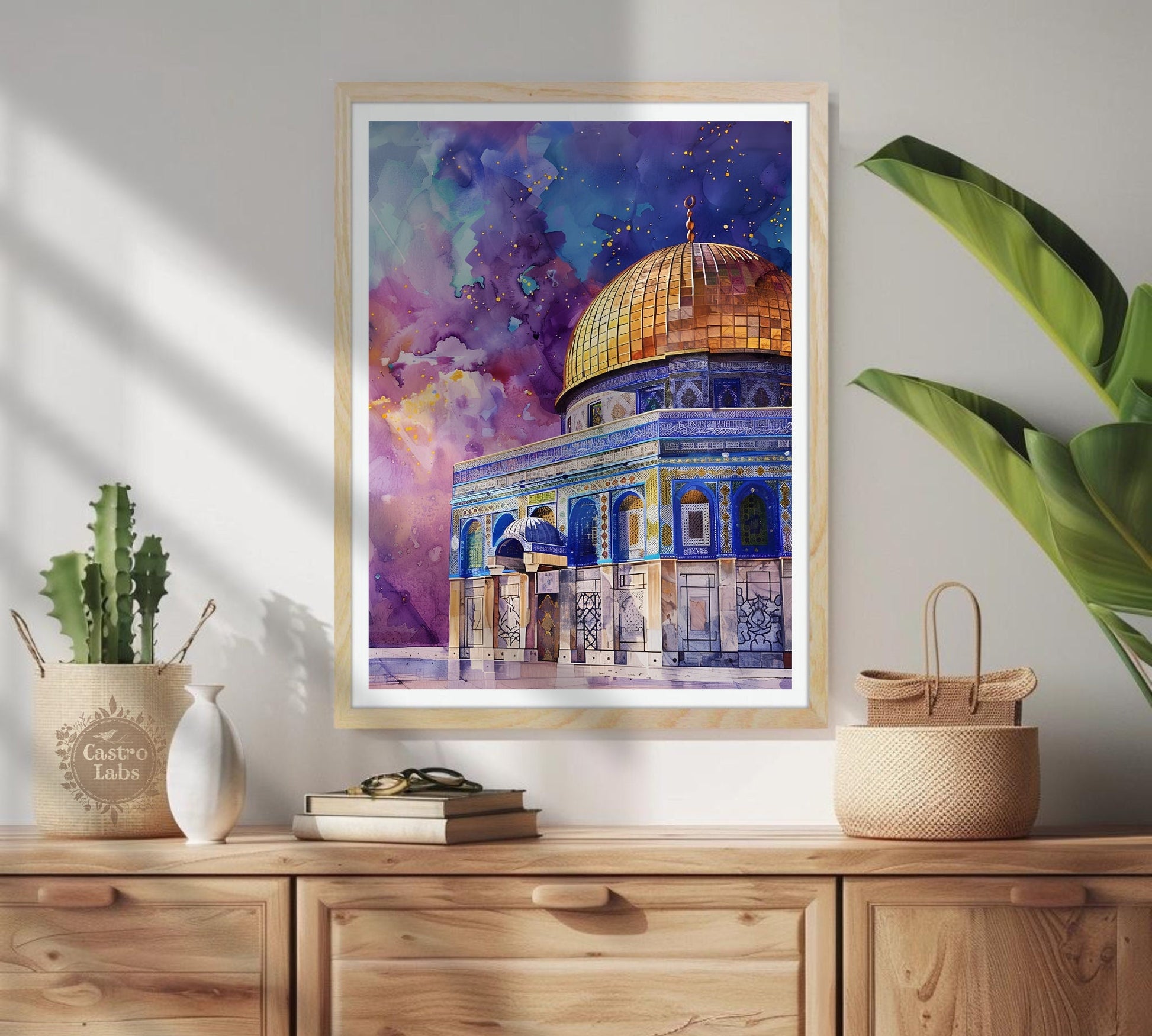 Al-aqsa mosque Print, Dome of Rock