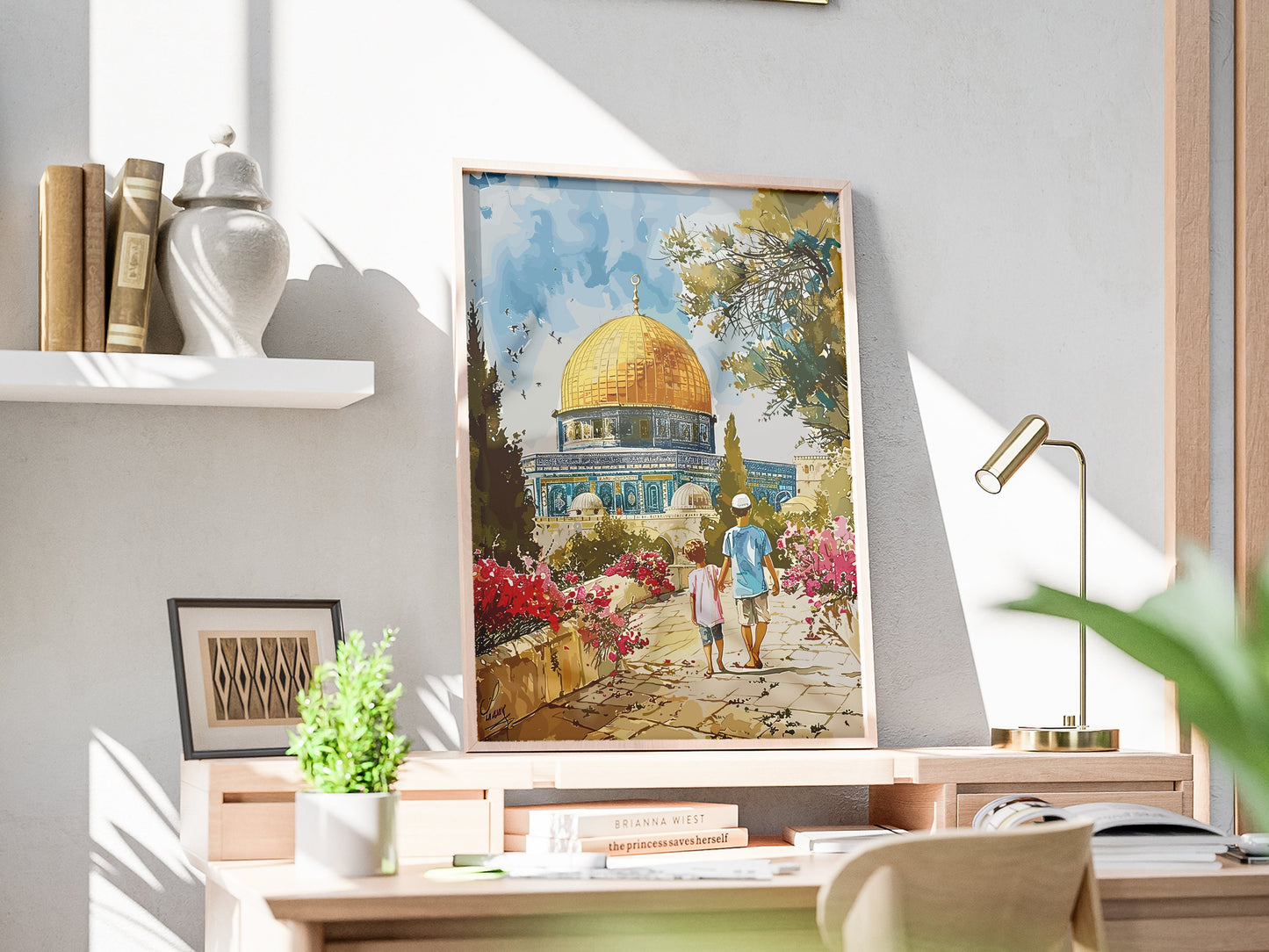 Dome of Rock, Al-aqsa mosque