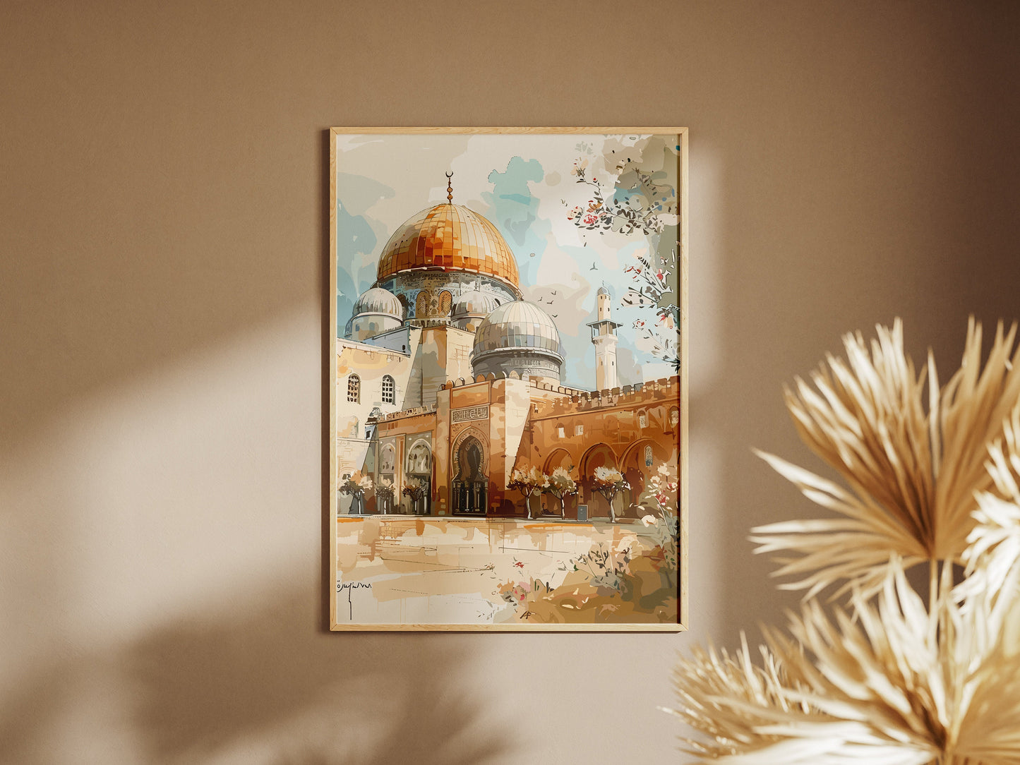 Al-aqsa mosque Print, Dome of Rock