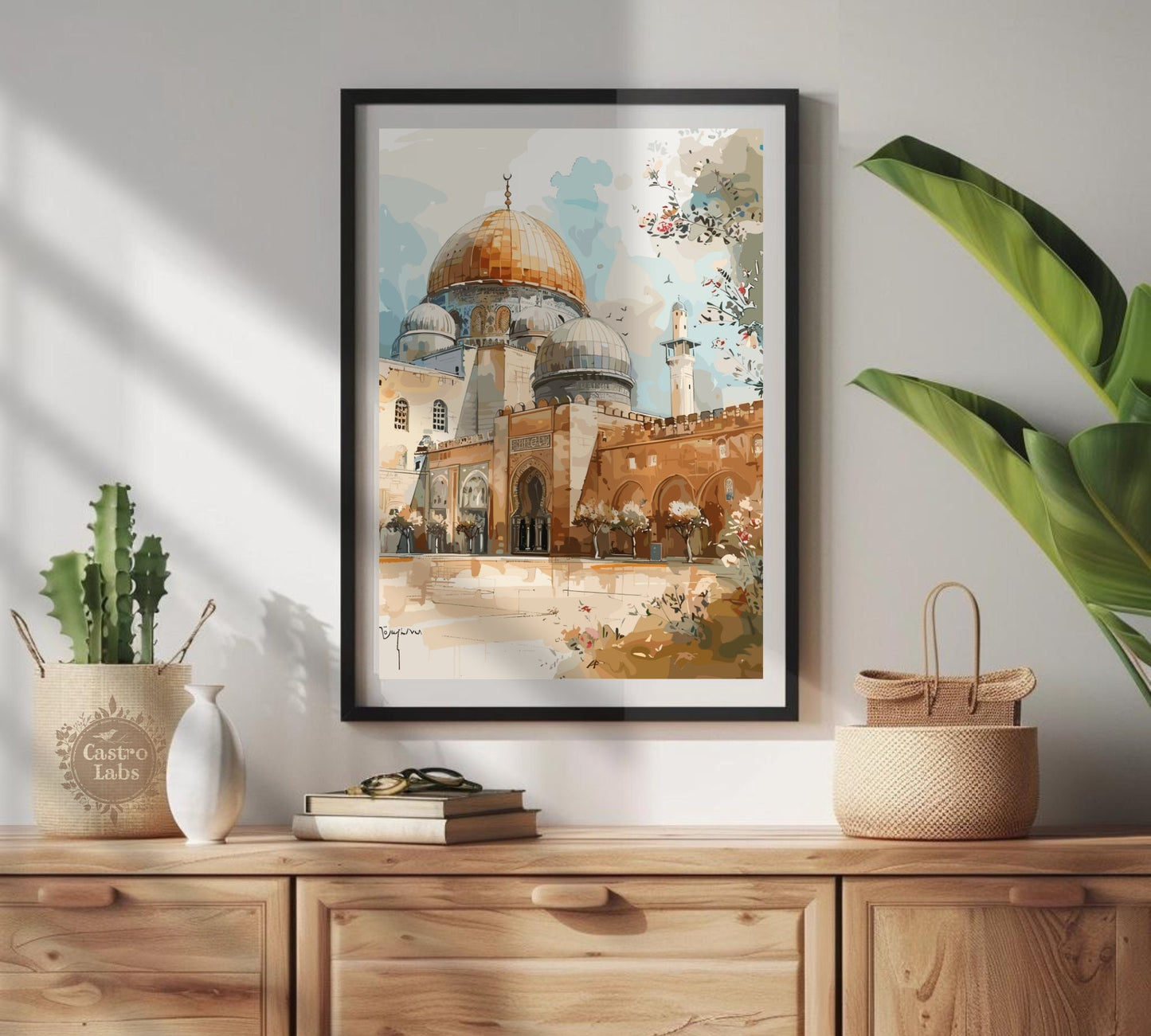 Al-aqsa mosque Print, Dome of Rock