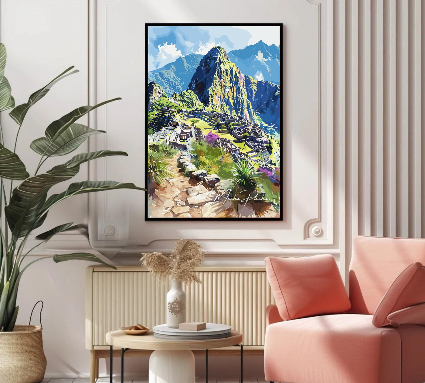 Machu Picchu Poster, Machu Picchu Photo Print, Machu Picchu Artwork, Home Décor, Machu Picchu Painting