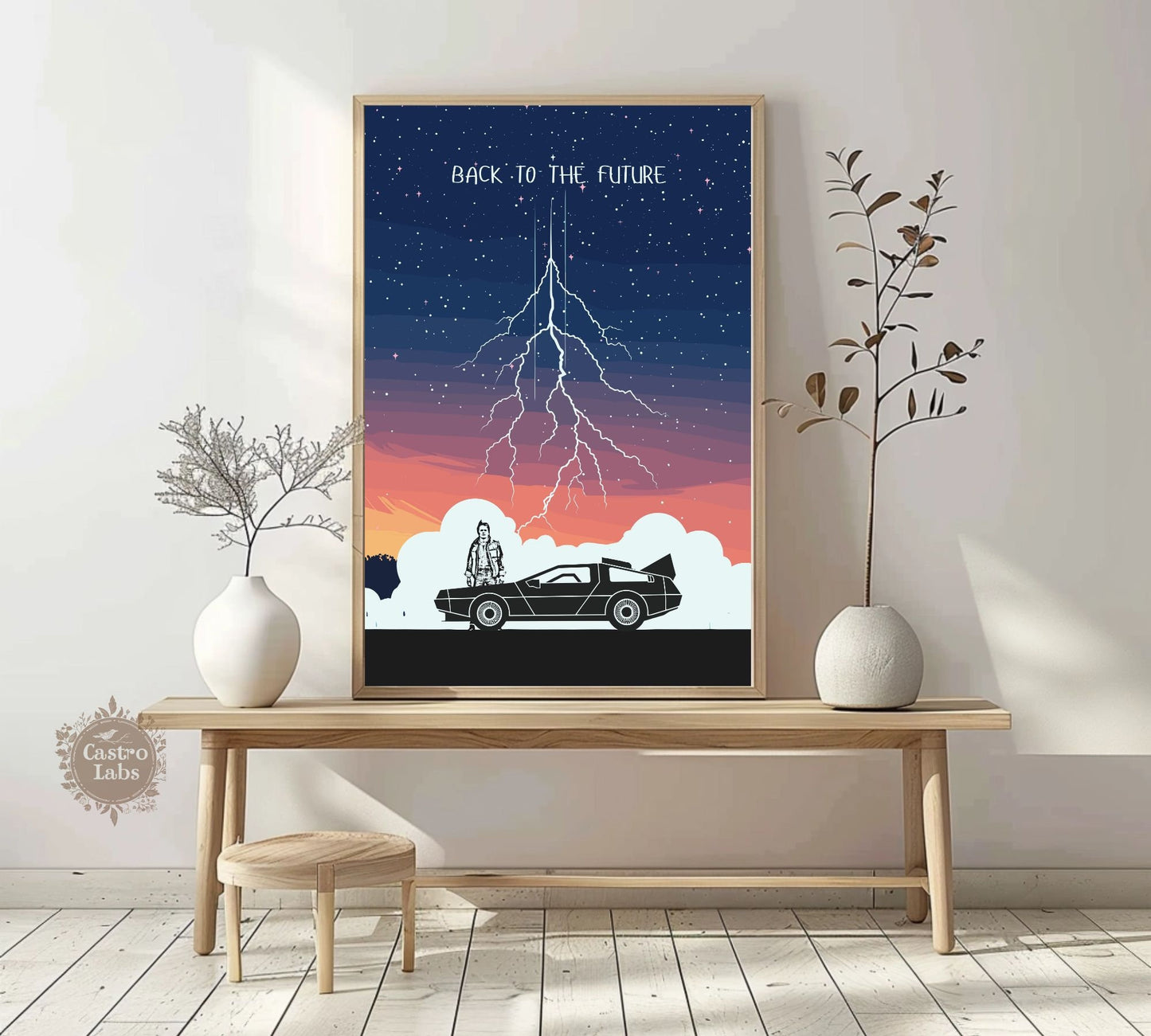 Back to the future poster