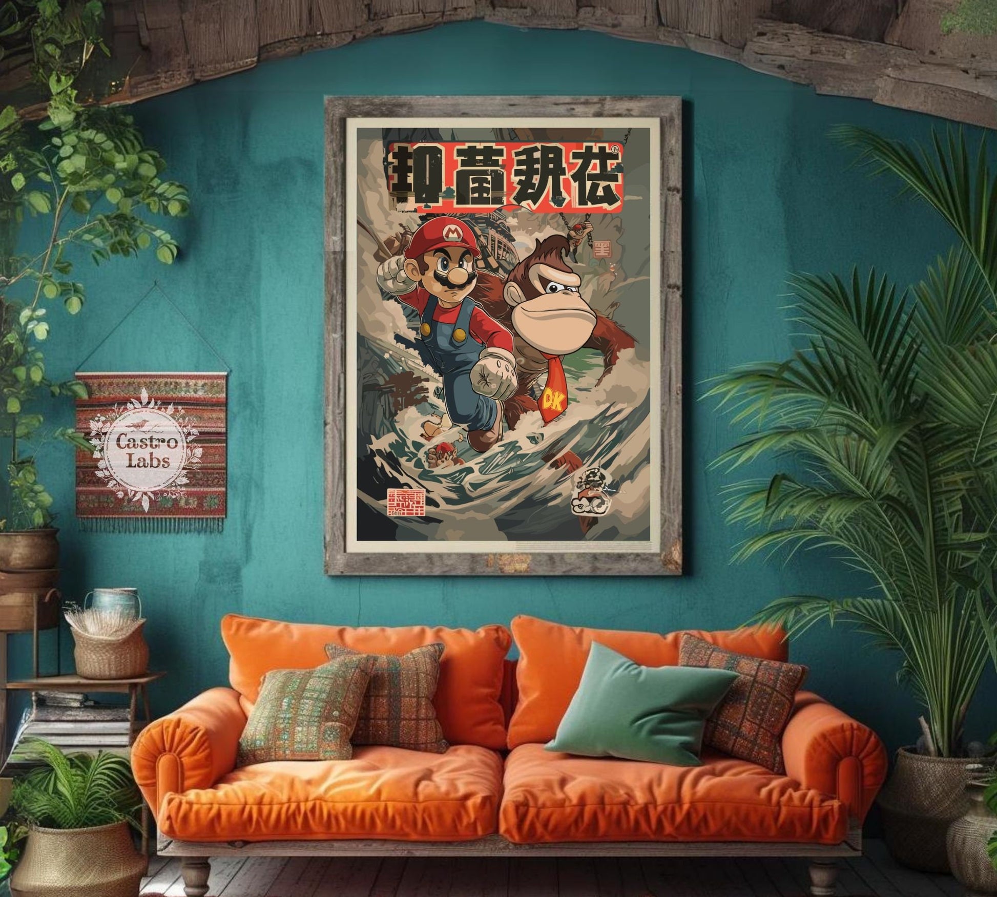 Mario and Donkey Kong Poster