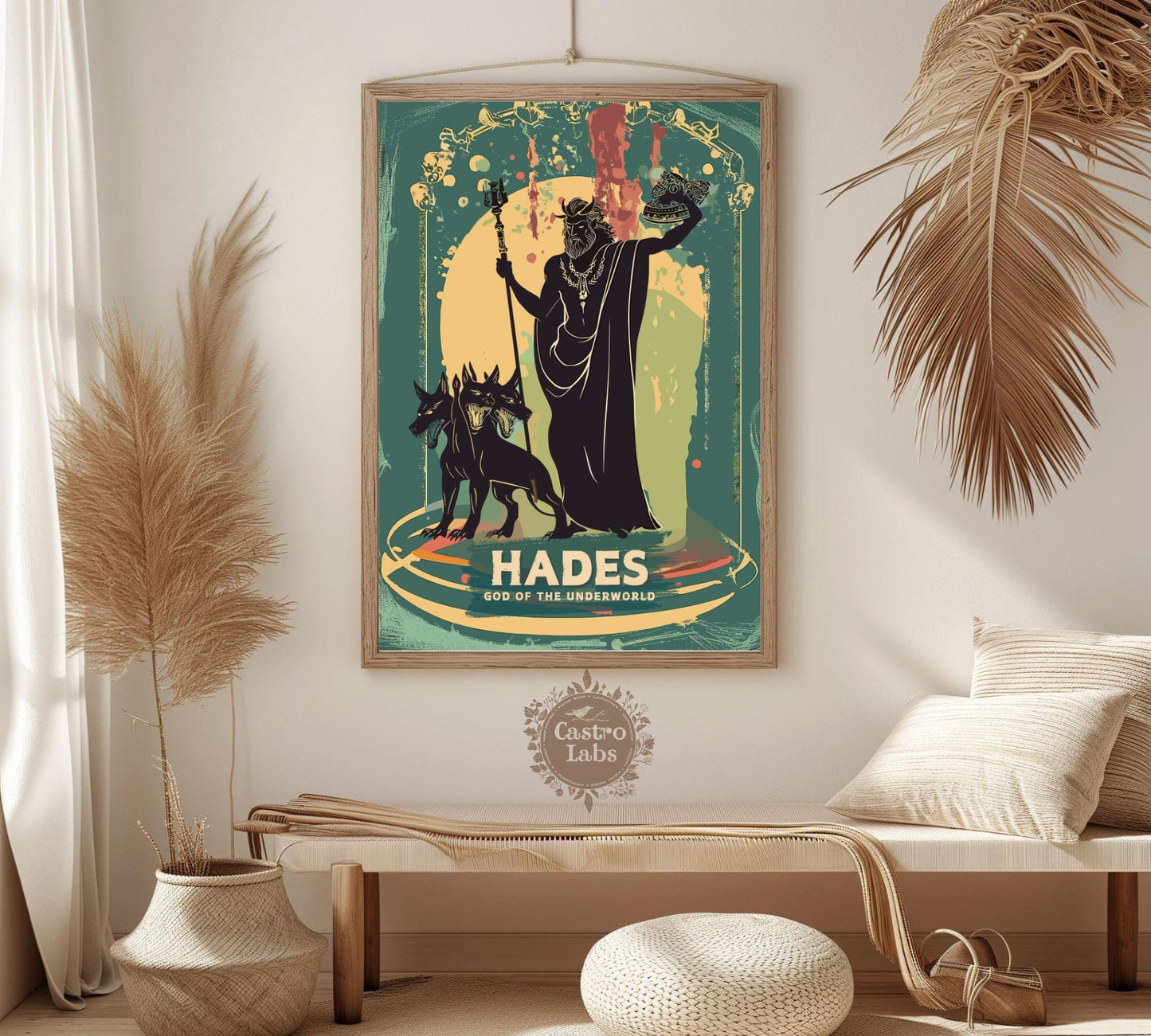 Hades God Poster