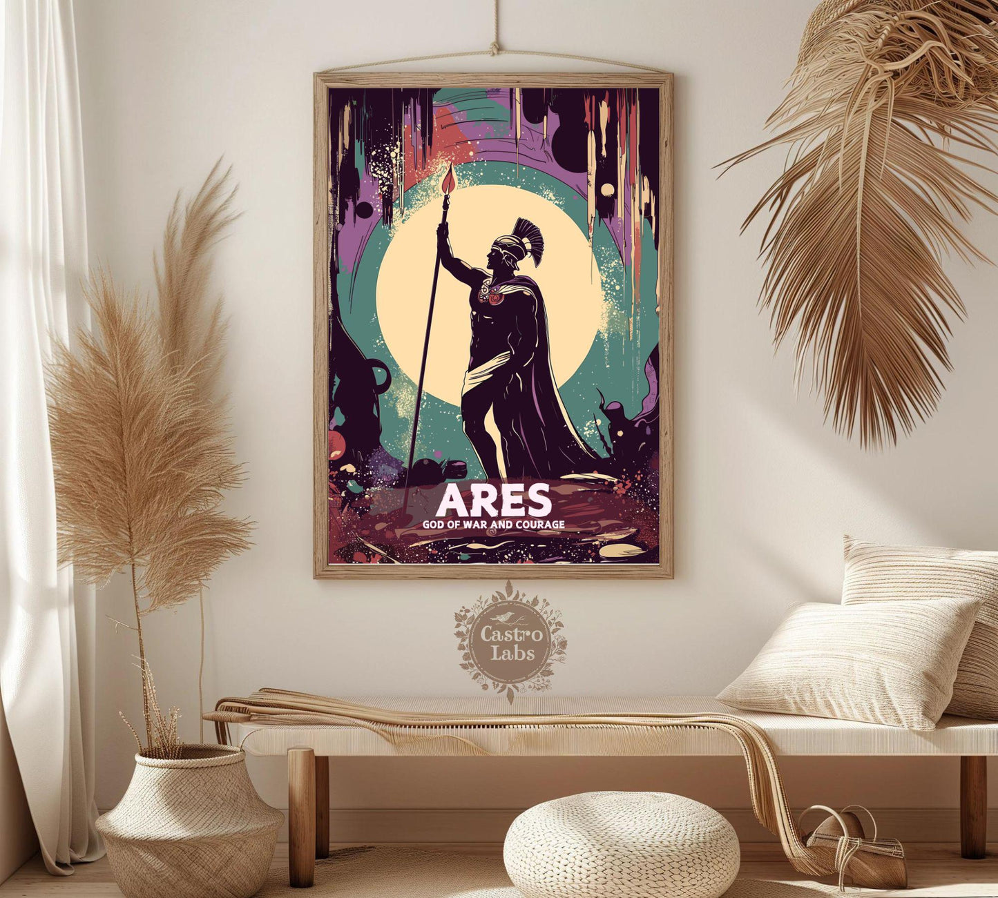 Greek God Ares - Poster