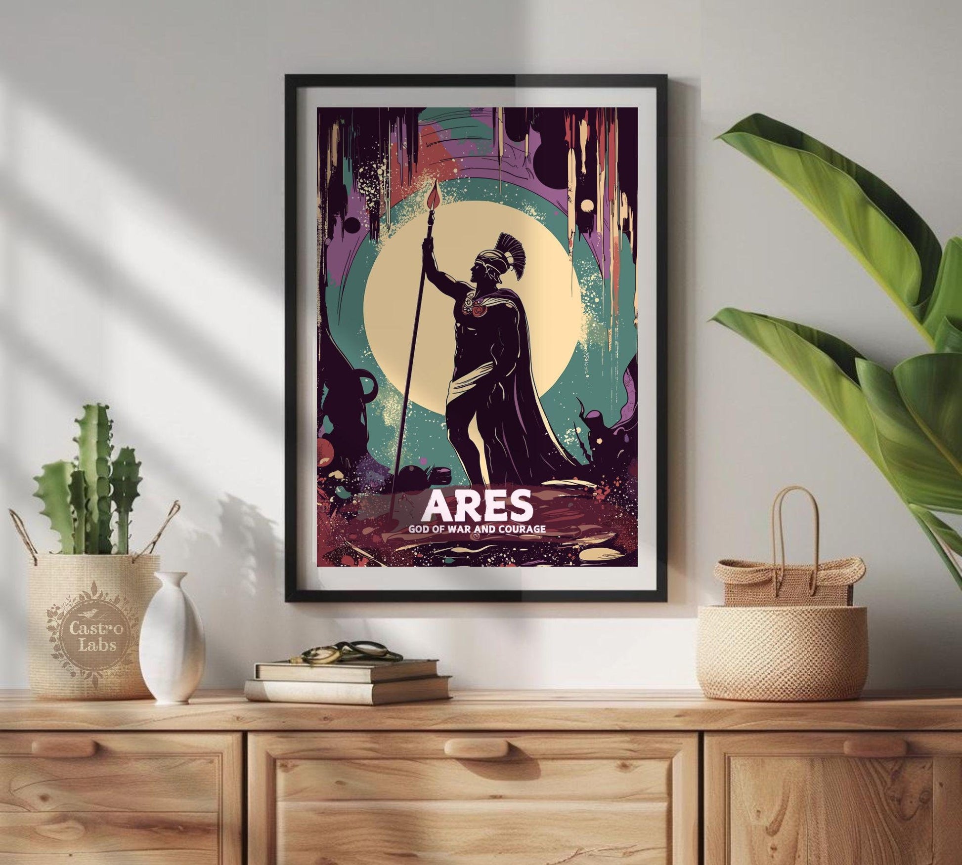 Greek God Ares - Poster