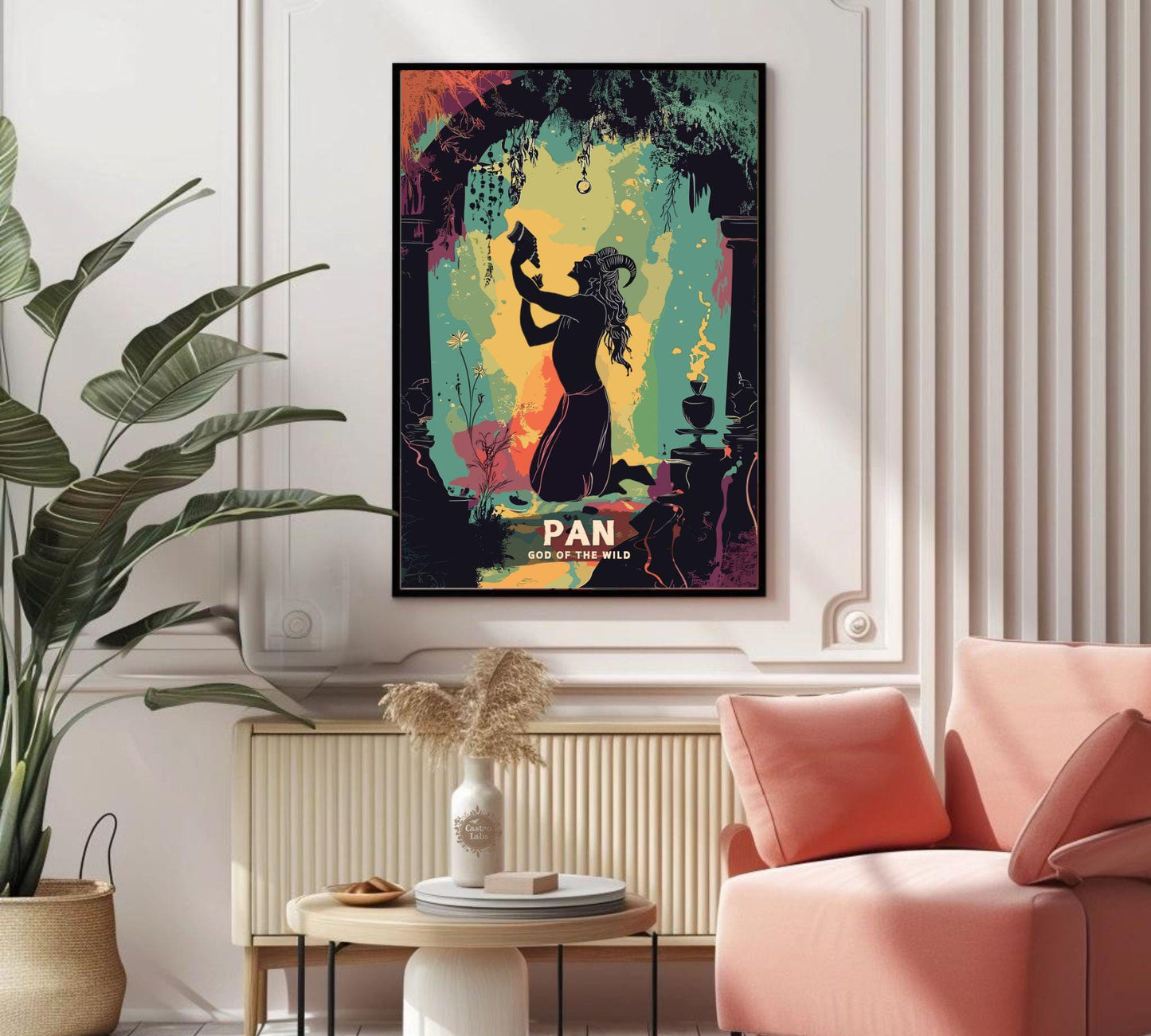 Pan God Poster, Greek God Pan